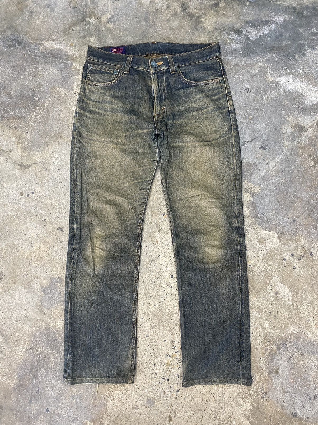 Edwin × Japanese Brand × Vintage Edwin 503 blue jeans wash japanese brand Size US 30 / EU 46 - 1 Thumbnail