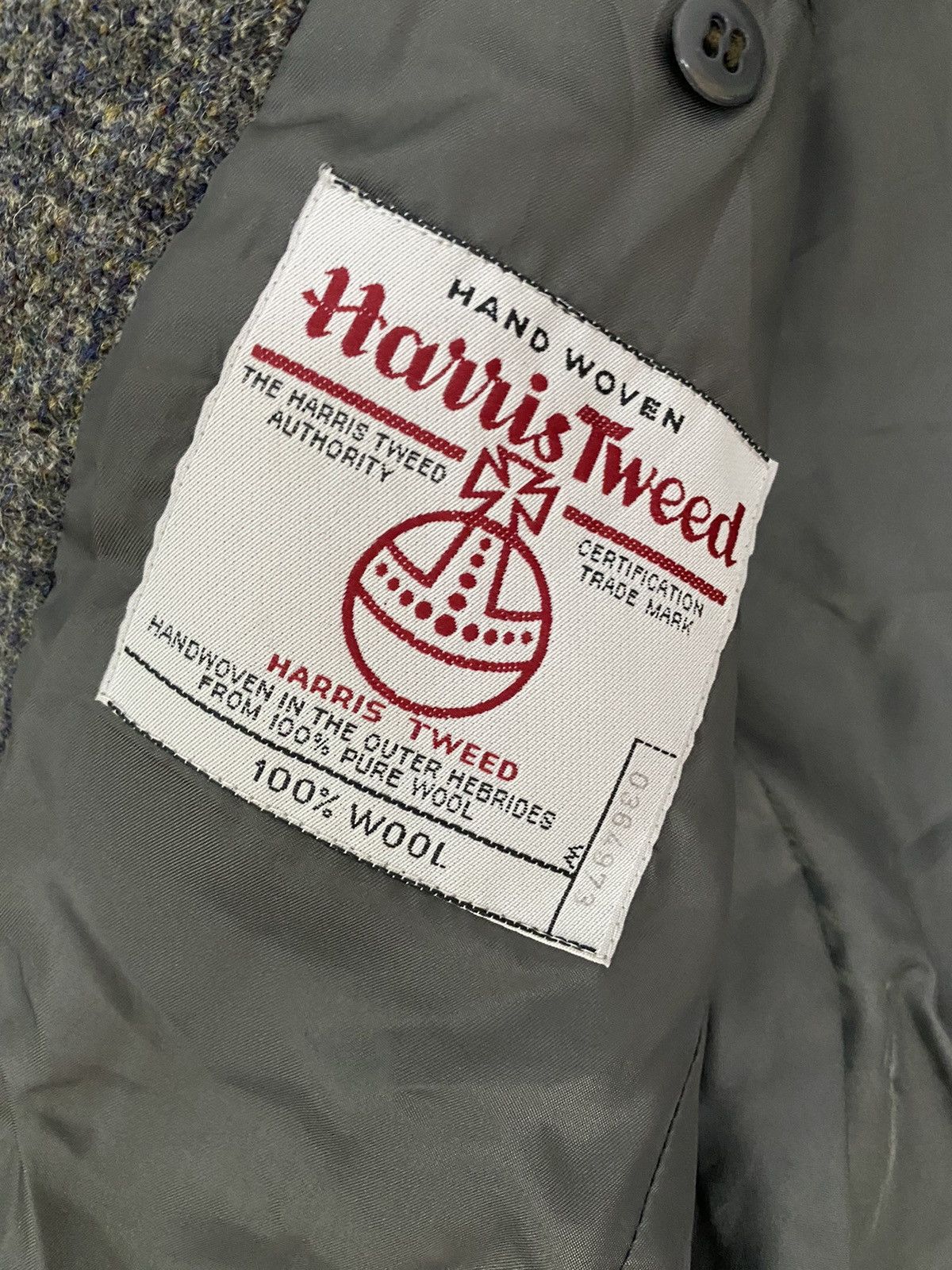 Harris Tweed Harris Tweed wool blazer jacket Size US M / EU 48-50 / 2 - 6 Thumbnail
