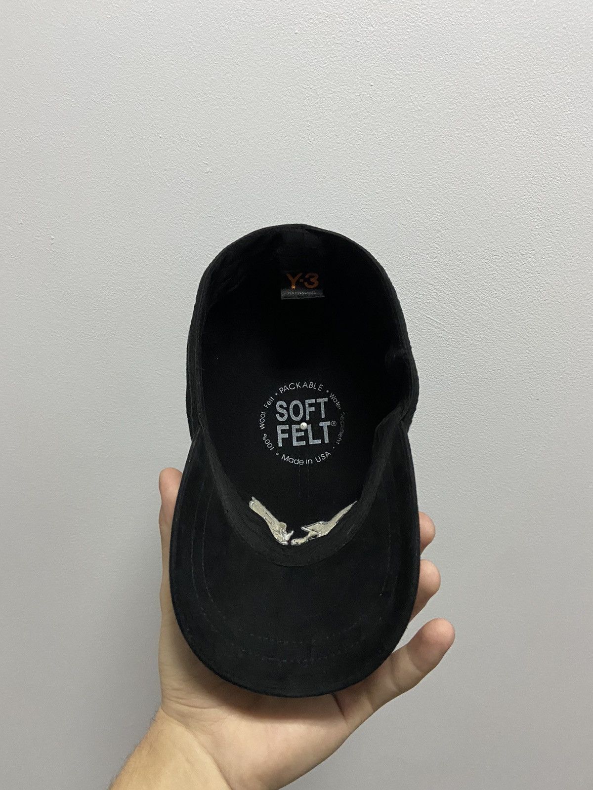 Adidas × Y-3 × Yohji Yamamoto Y-3 Yohji Yamamoto big logo cap vintage adidas Japanese Size ONE SIZE - 7 Thumbnail
