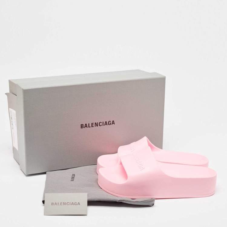 Balenciaga Balenciaga WOMEN'S CHUNKY SLIDE SANDAL Size US 7 / IT 37 - 9 Thumbnail