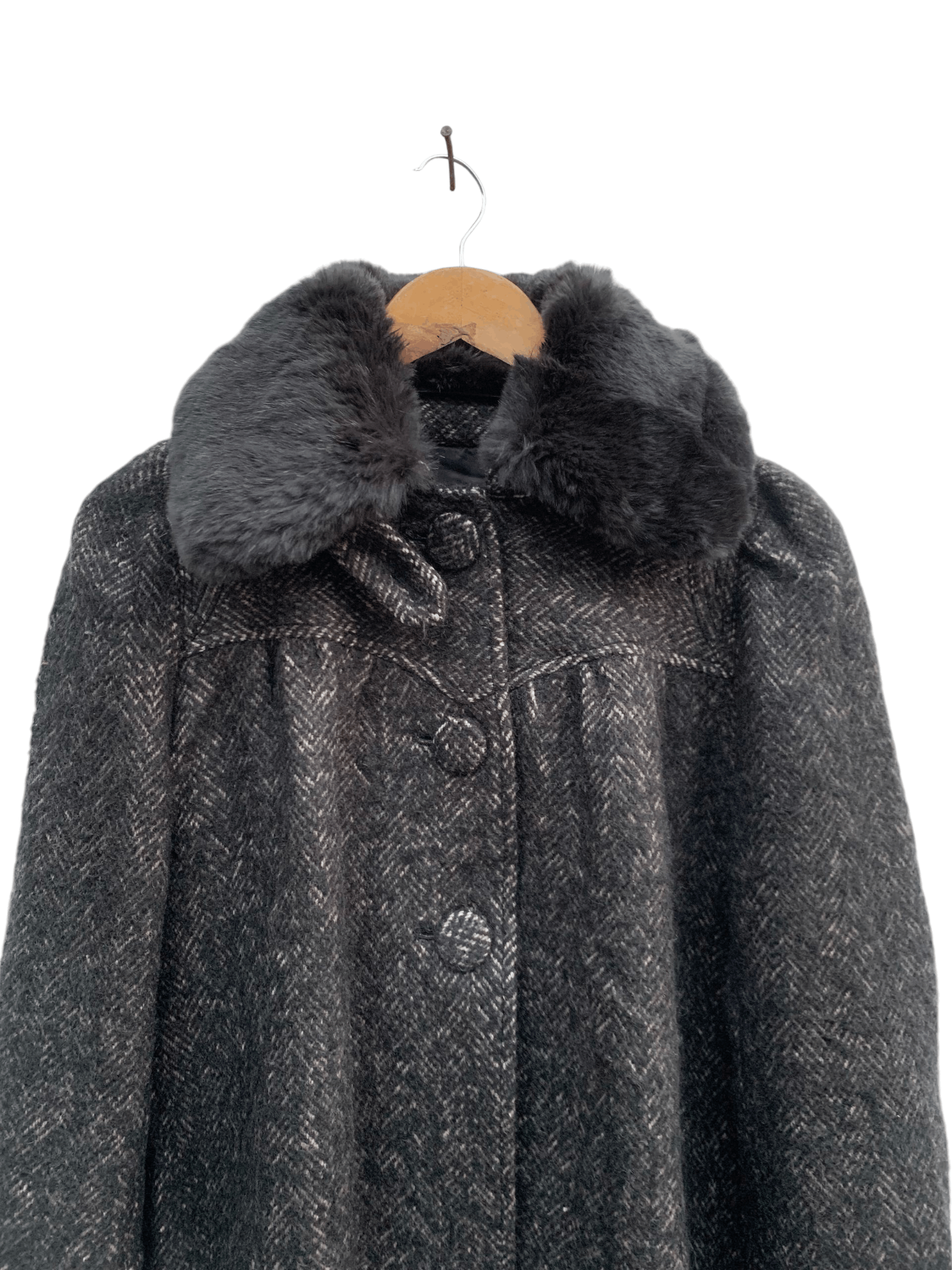 Tsumori Chisato Tsumori Chisato X issey miyaki Fur Collar Woman Jacket Size M / US 6-8 / IT 42-44 - 11 Thumbnail