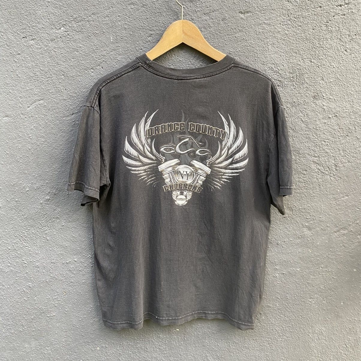 West Coast Choppers Thrashed Faded Vintage Orange County Choppers Tee Size US L / EU 52-54 / 3 - 1 Thumbnail