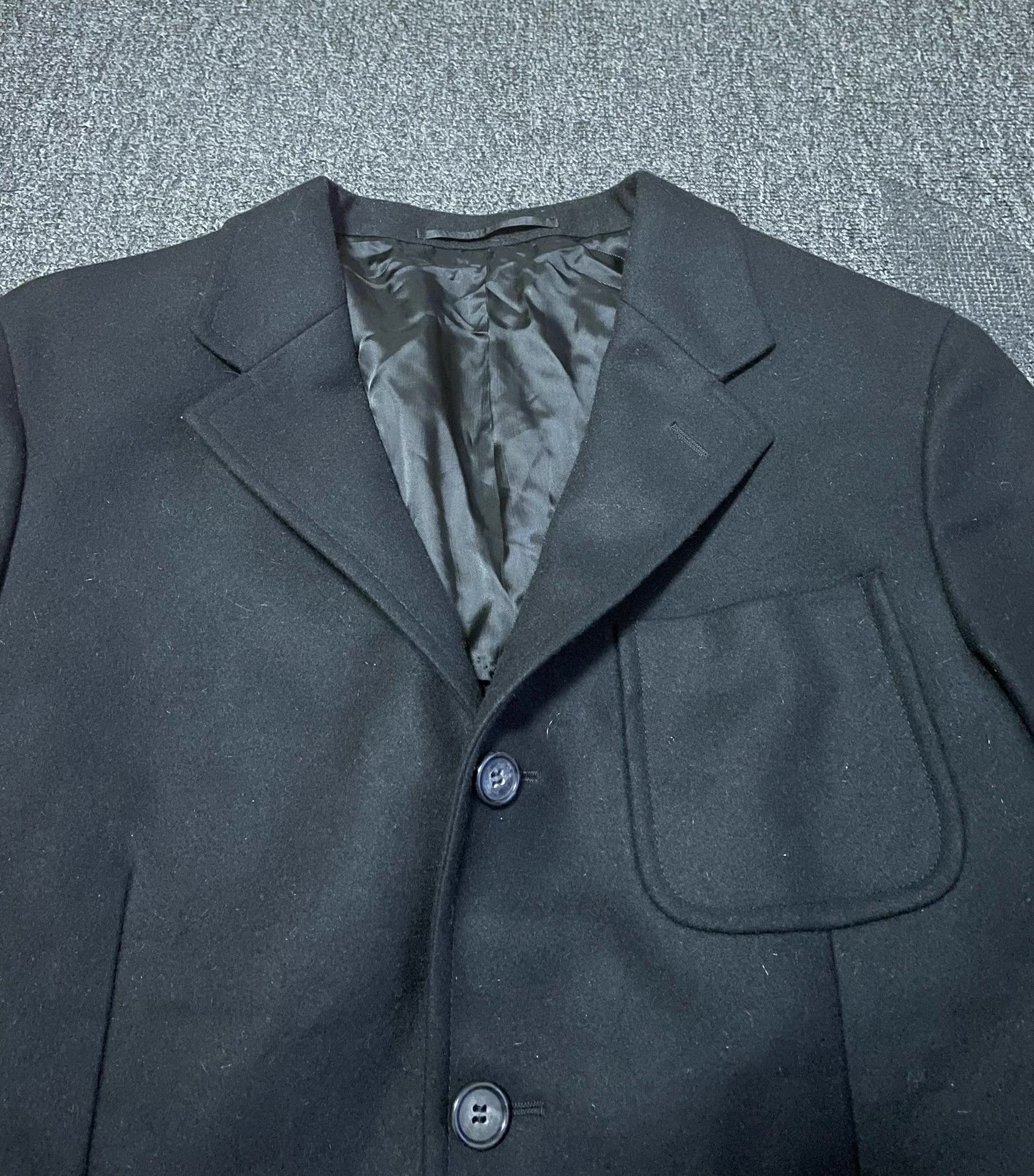 Prada Prada Men's Wool Blazer Coat Size 44R - 2 Thumbnail