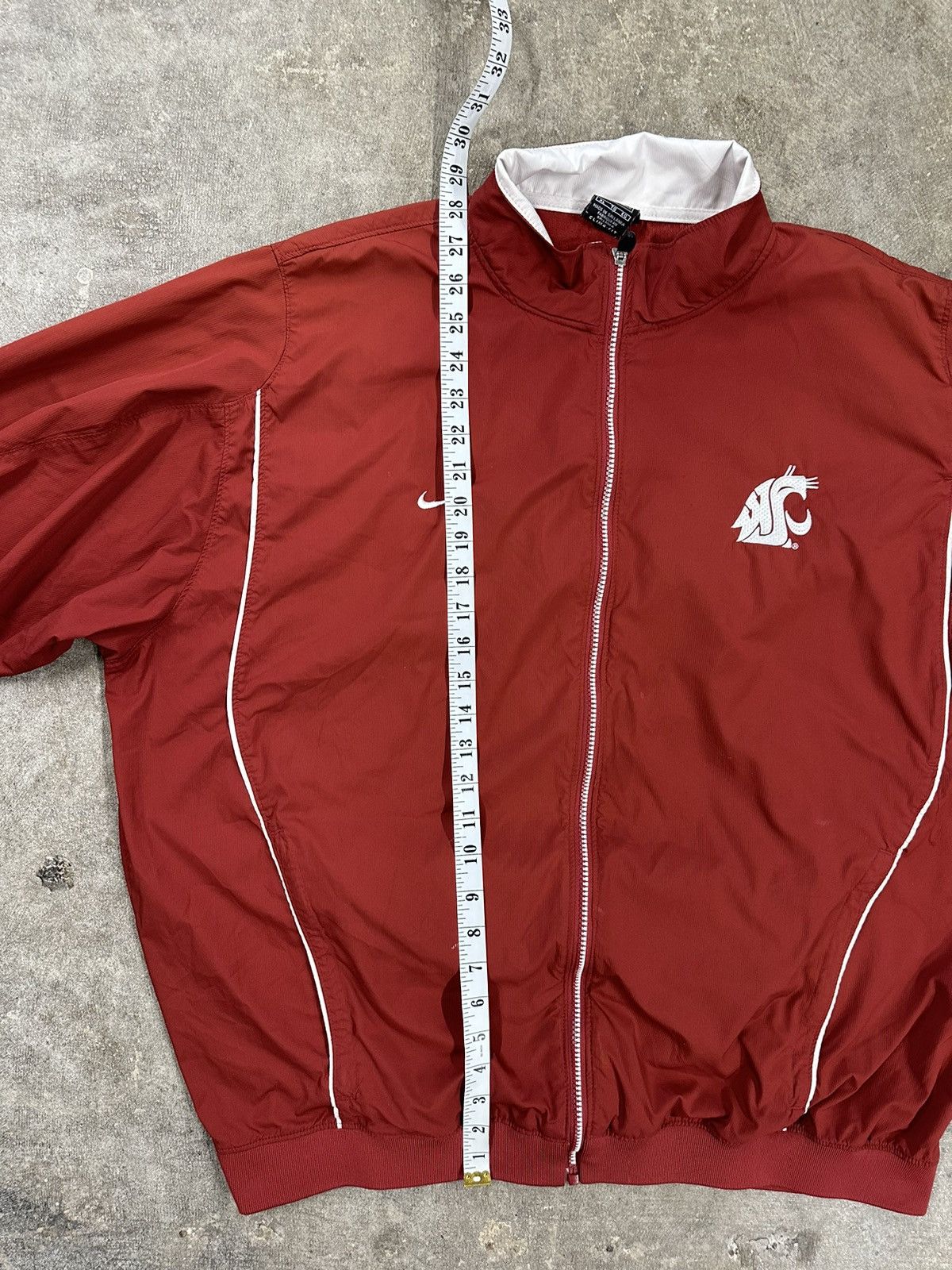 Nike Crazy Y2K Nike WSU Cougars Collegiate Windbreaker Size US XL / EU 56 / 4 - 13 Thumbnail