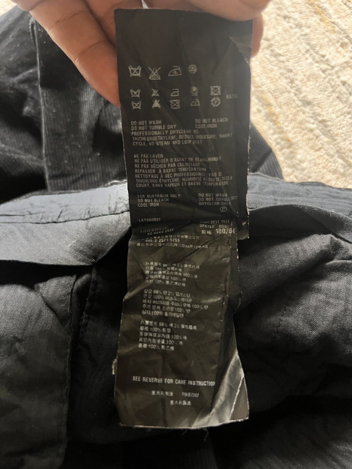 Prada Prada Dark Blue Velvet Denim Trousers Size US 32 / EU 48 - 12 Thumbnail