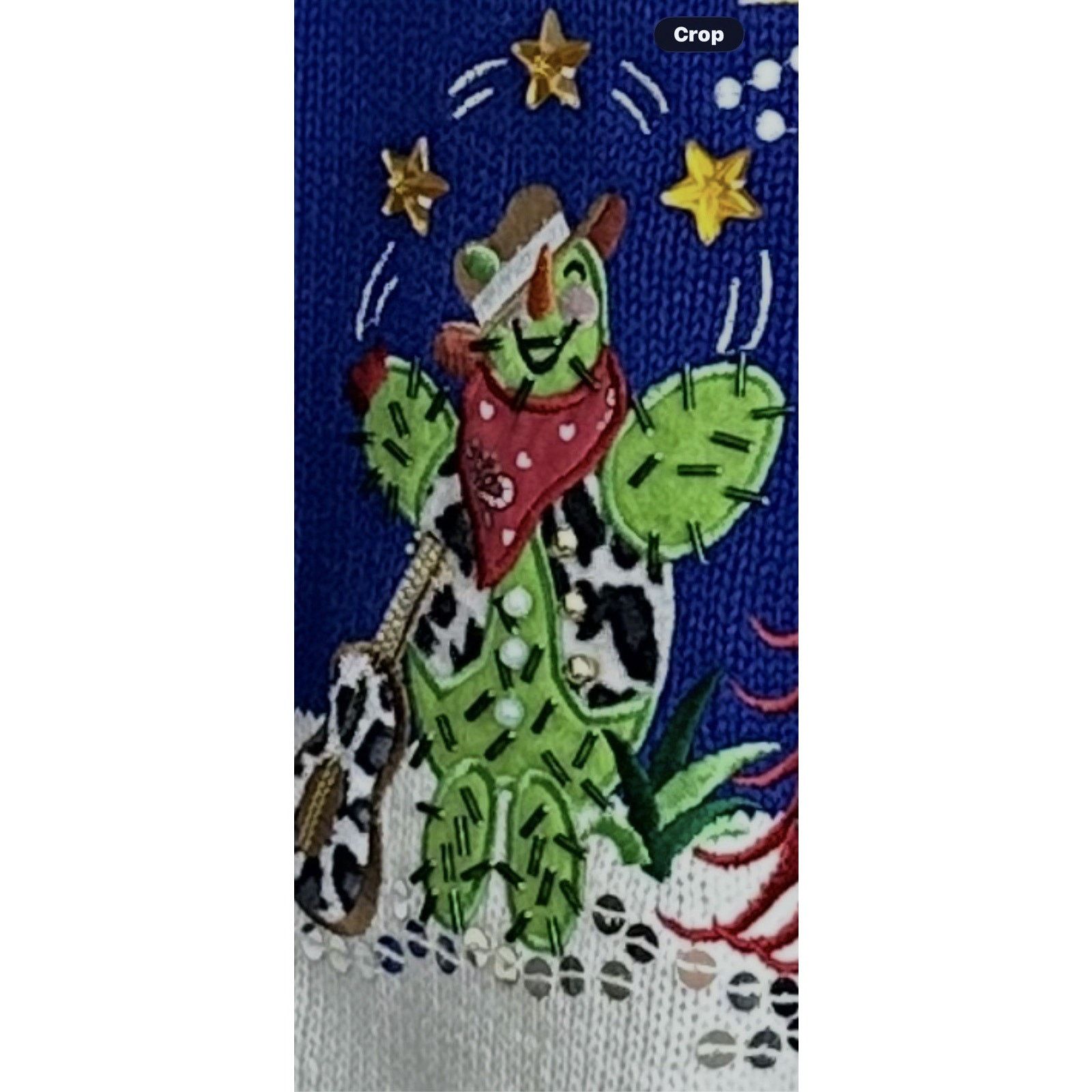 Other Crystal Kobe Womens Cactus Christmas Sweater Size S vintage Size S / US 4 / IT 40 - 12 Thumbnail