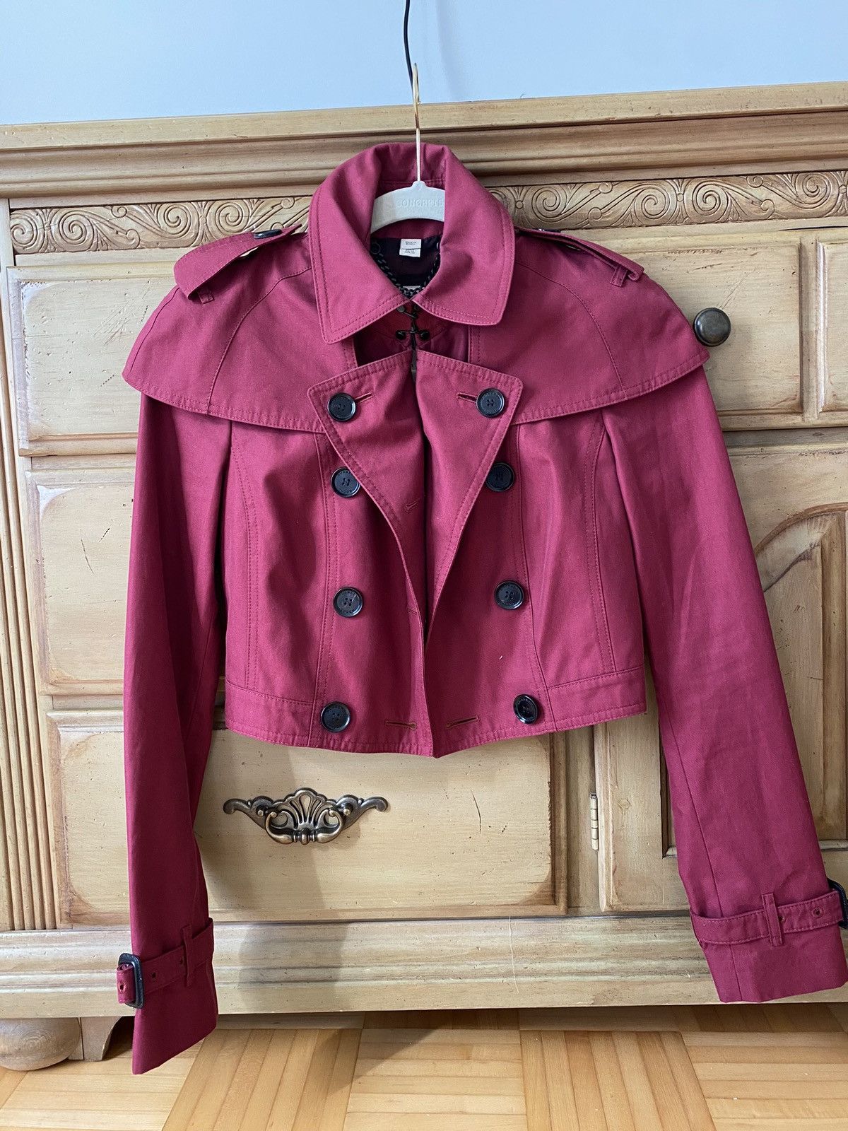 Burberry Burberry Trench Cropped Size XXS / US 00 / IT 34 - 3 Thumbnail