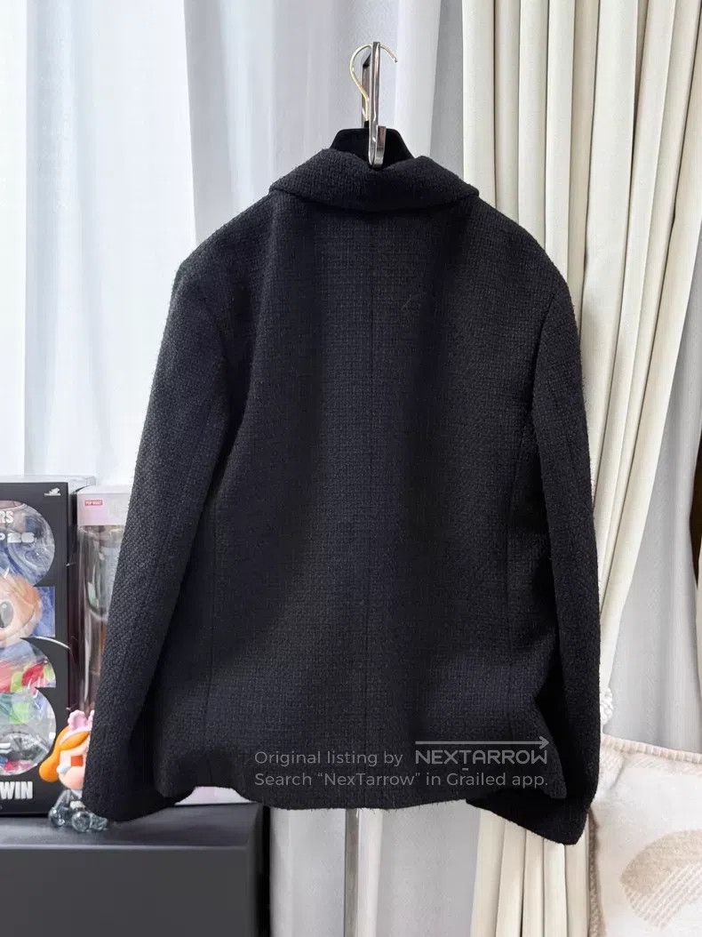 Chanel Chanel Satin pocket suit collar long-sleeved knitted jacke Size XS / US 0-2 / IT 36-38 - 3 Thumbnail