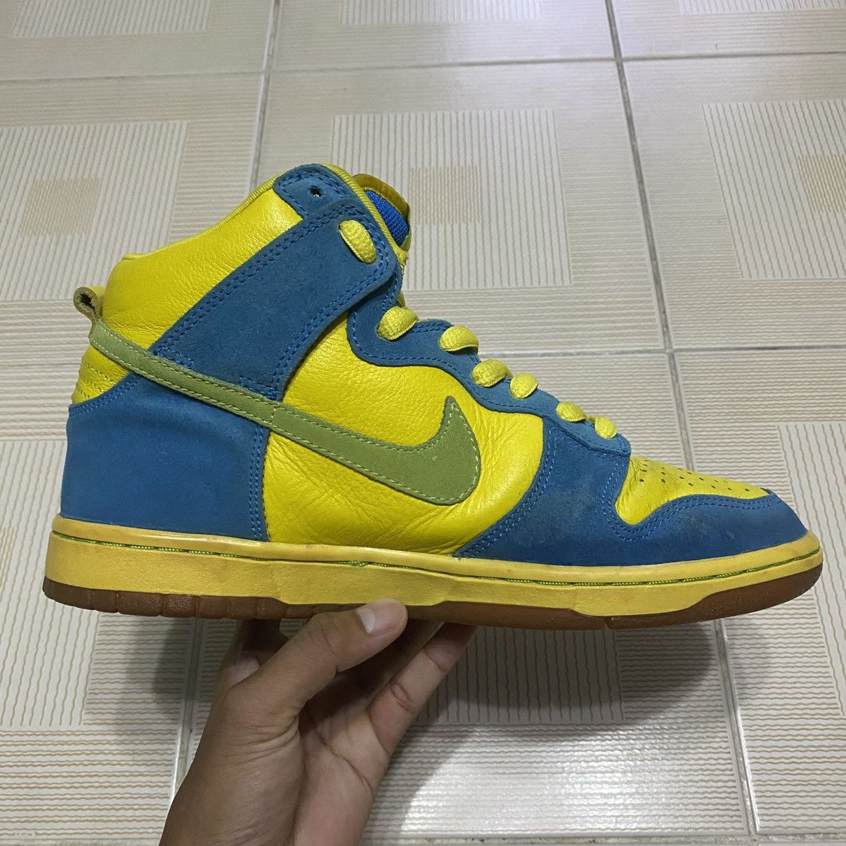Nike SB Dunk High Marge Simpson 2008 Size US 8 / EU 41 - 7 Thumbnail