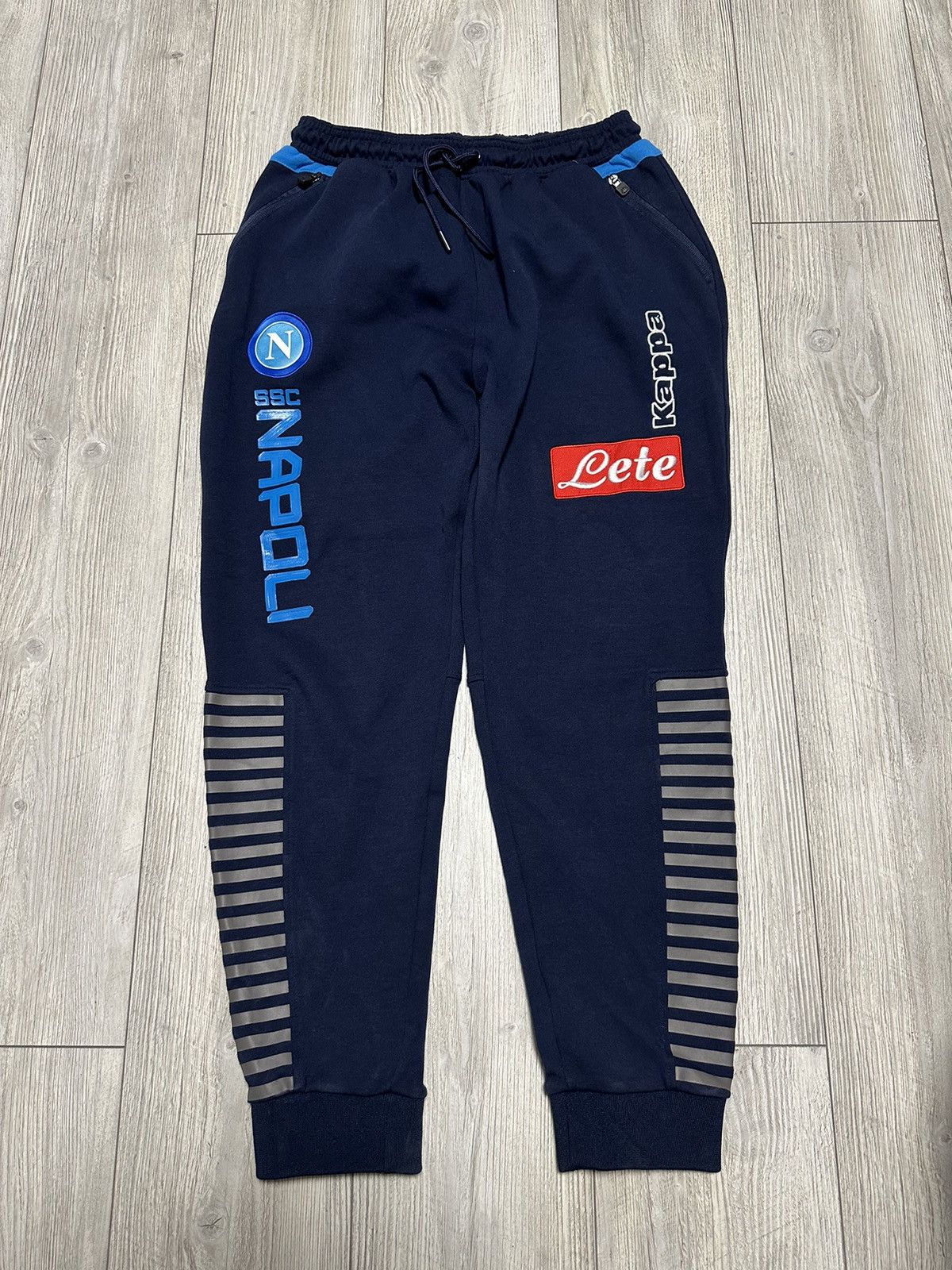 Kappa Kappa Napoli FC Track Pants Sweatpants Vintage Size US 36 / EU 52 - 1 Thumbnail