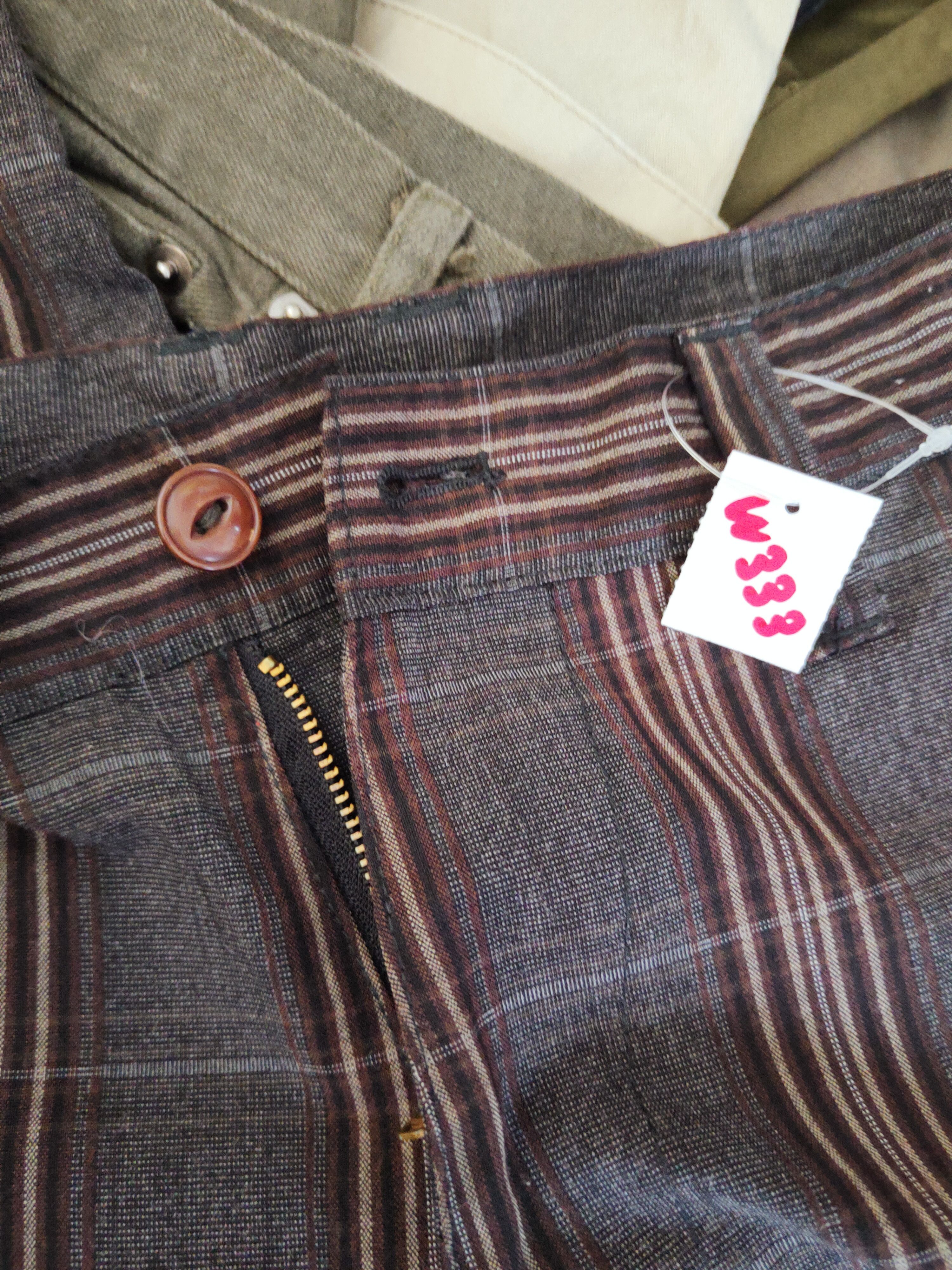 Japanese Brand Mossimo Black Brown Multipocket Short Pants #W333 Size 32" / US 10 / IT 46 - 14 Thumbnail
