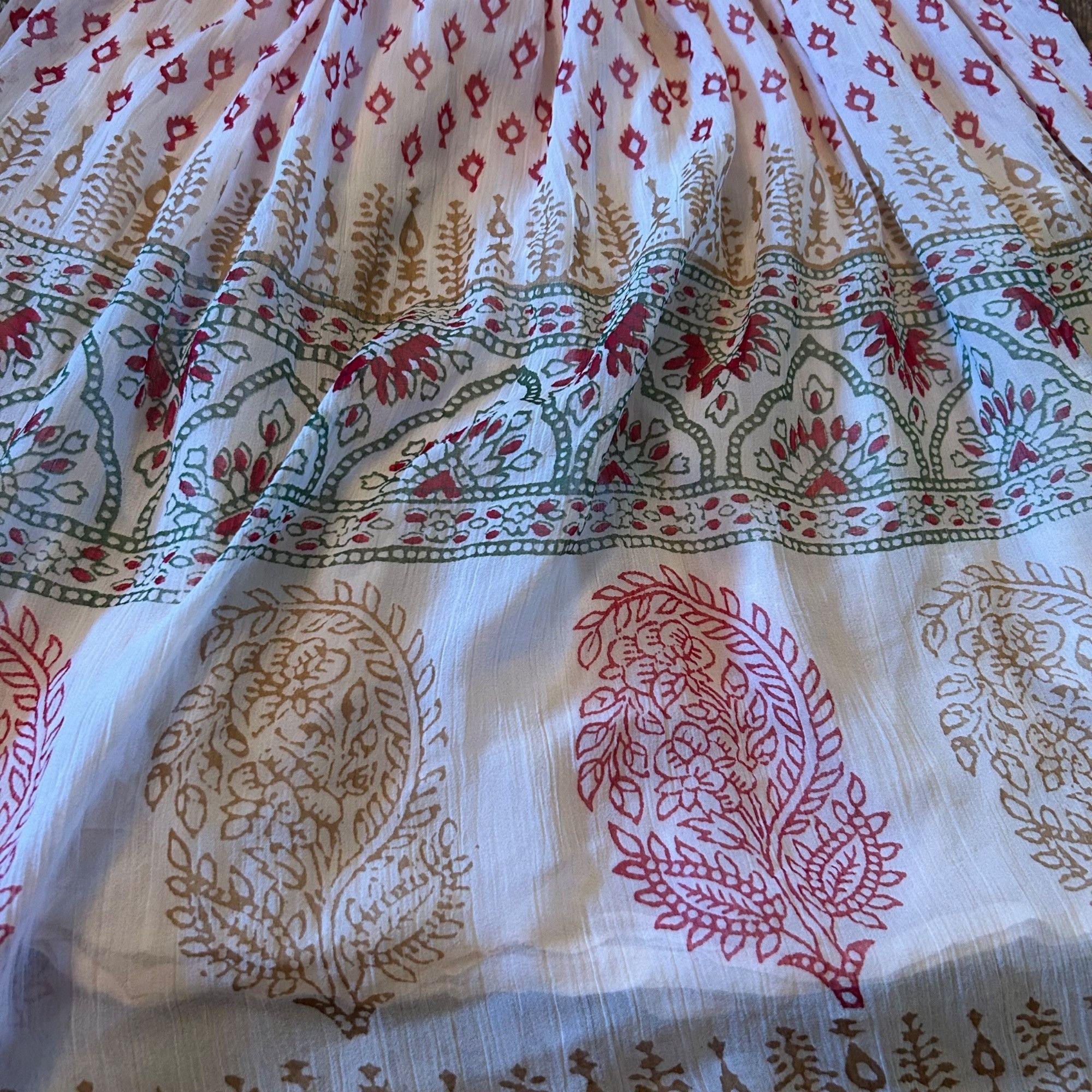 C&A Yessica By C&A Bohemian Geometric Lined Flowy Babybdoll Tuni Size S / US 4 / IT 40 - 5 Thumbnail