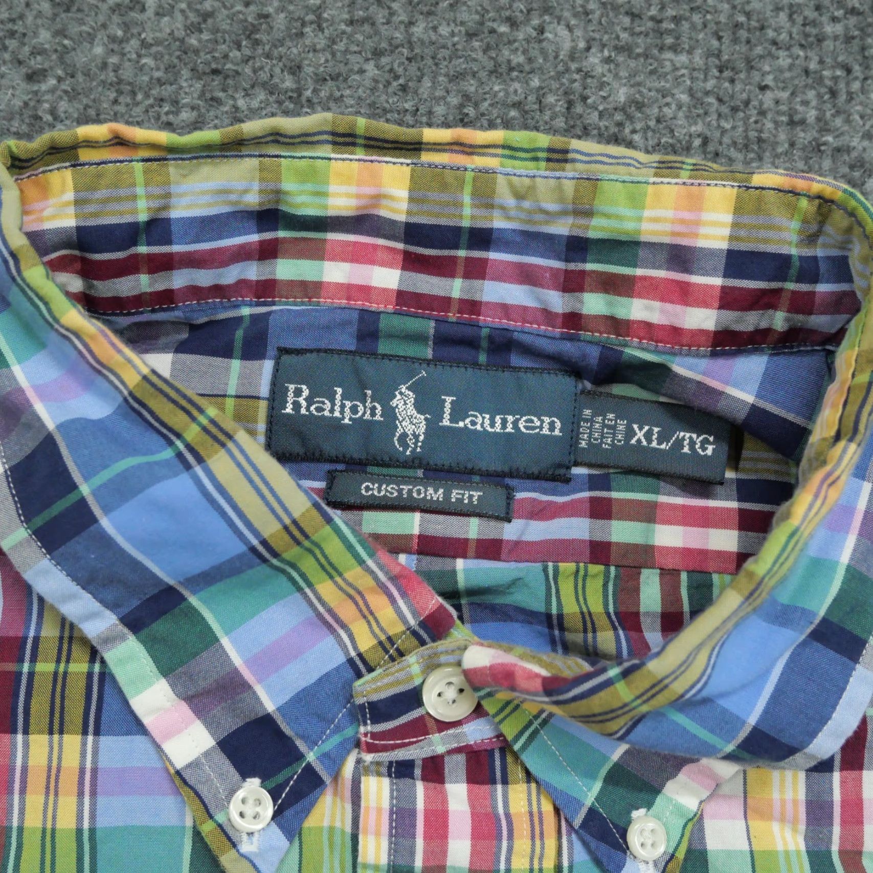 Ralph Lauren Ralph Lauren Shirt Mens XL Multicolor Plaid Button-Down Classic Fit Casual Size US XL / EU 56 / 4 - 4 Thumbnail