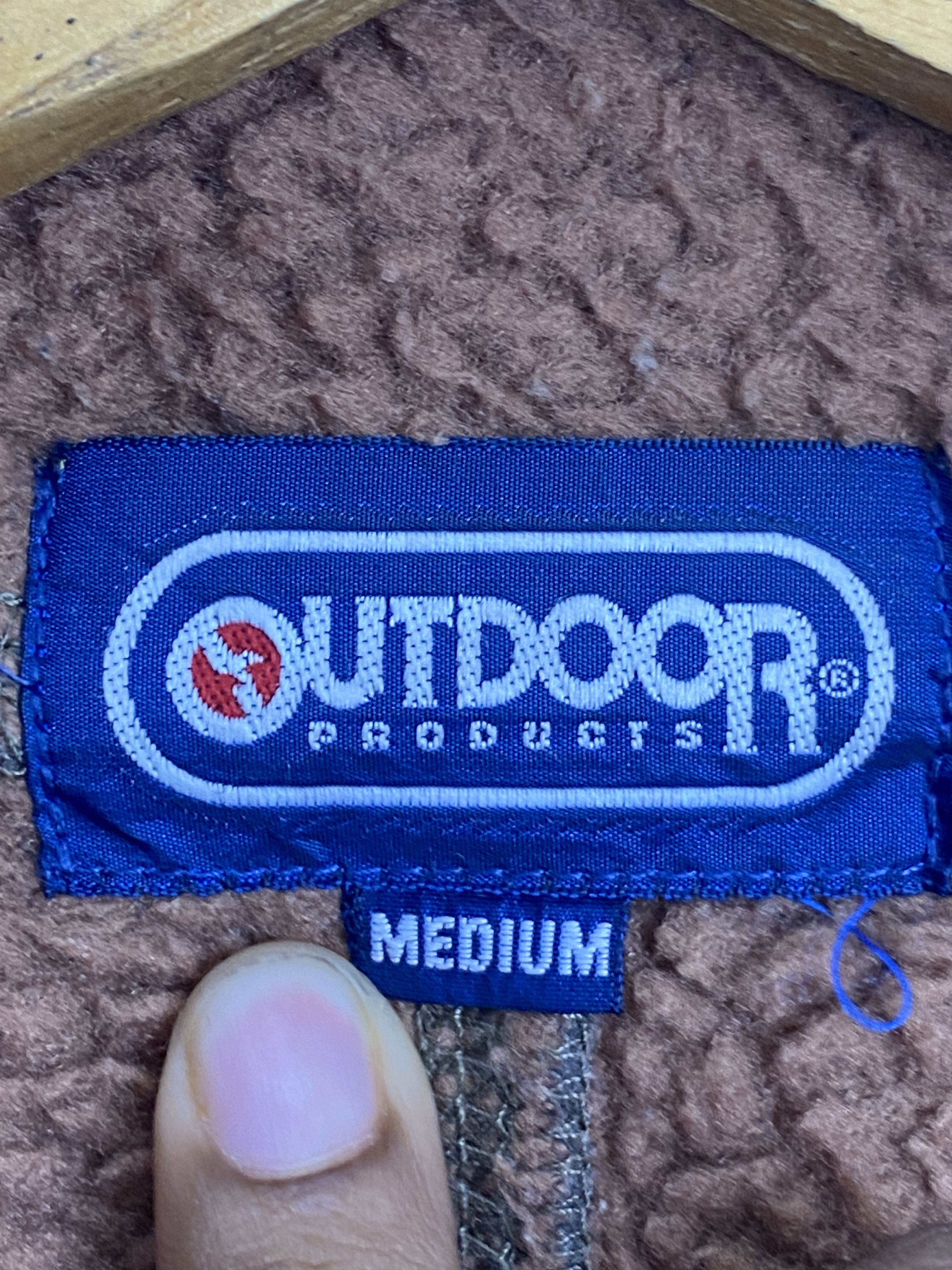 Vintage Vintage Outdoor Fleece Bomber Zipper Jacket MJ0096Z Size US M / EU 48-50 / 2 - 5 Thumbnail