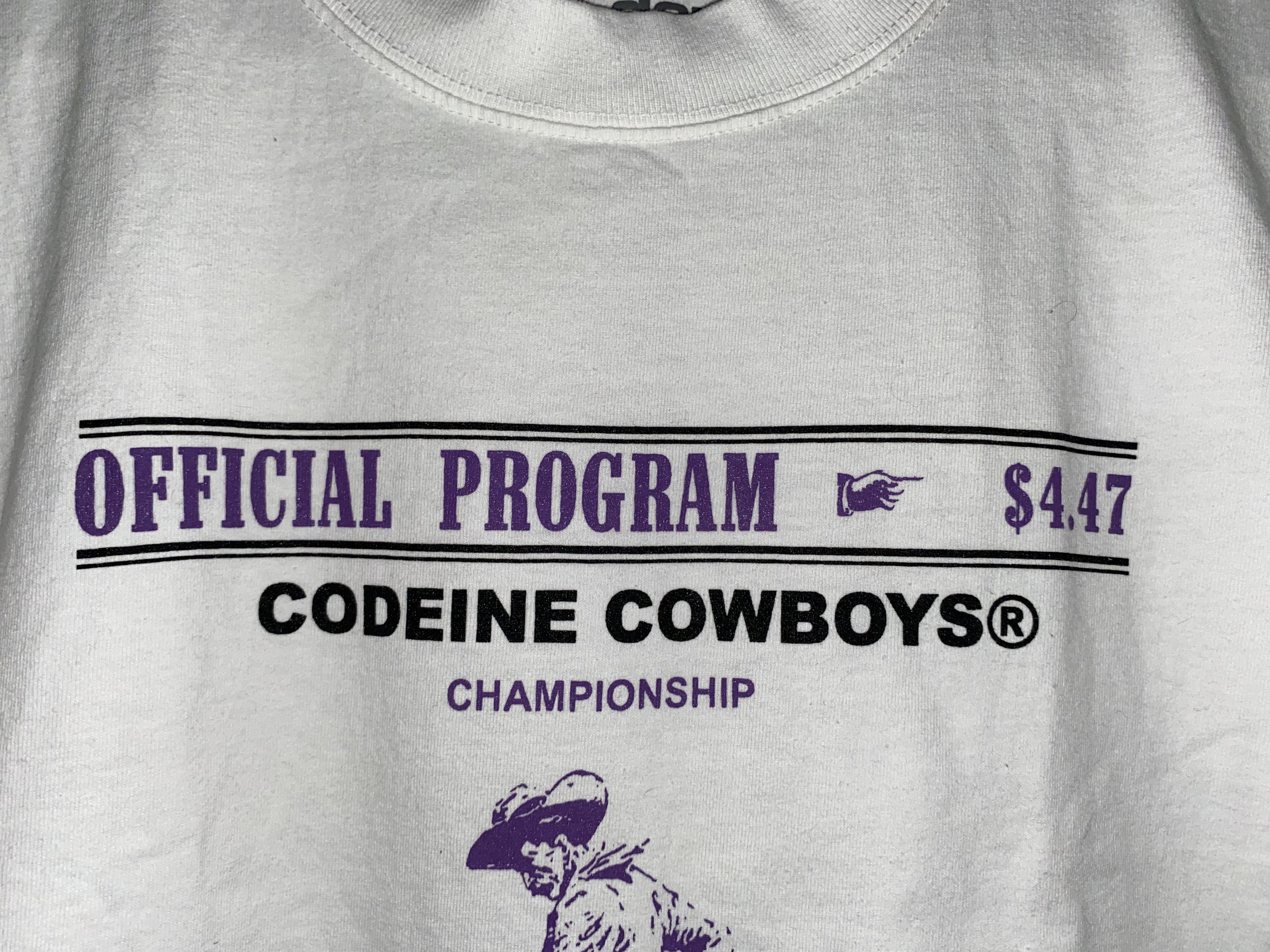 Other Mo-Dem Streetwear T shirt Codeine Cowboy Rodeo supreme HUF ! Size US XXL / EU 58 / 5 - 3 Thumbnail