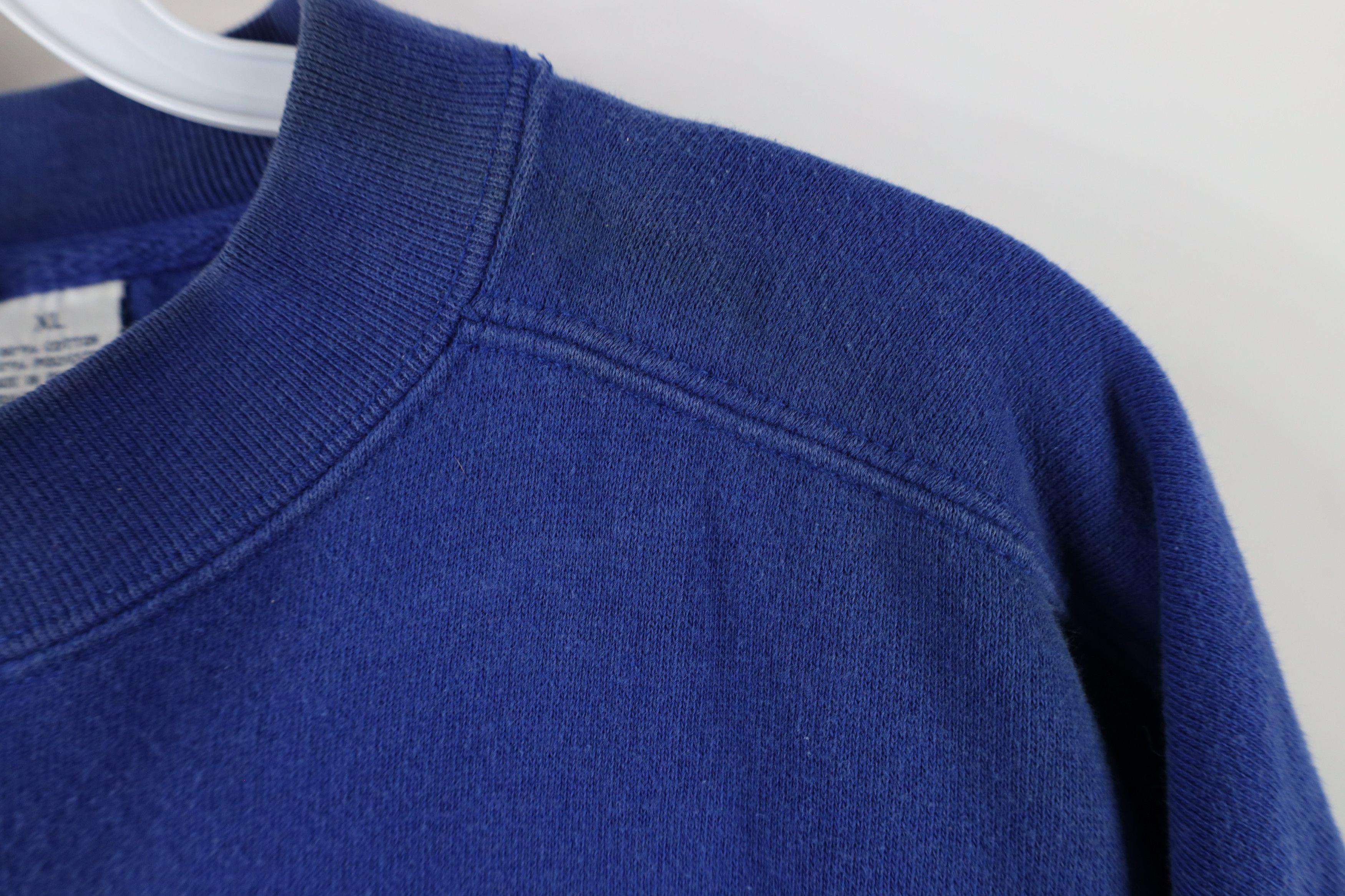 Vintage Vintage 90s University of Kentucky Football Sweatshirt Blue Size US XL / EU 56 / 4 - 5 Thumbnail
