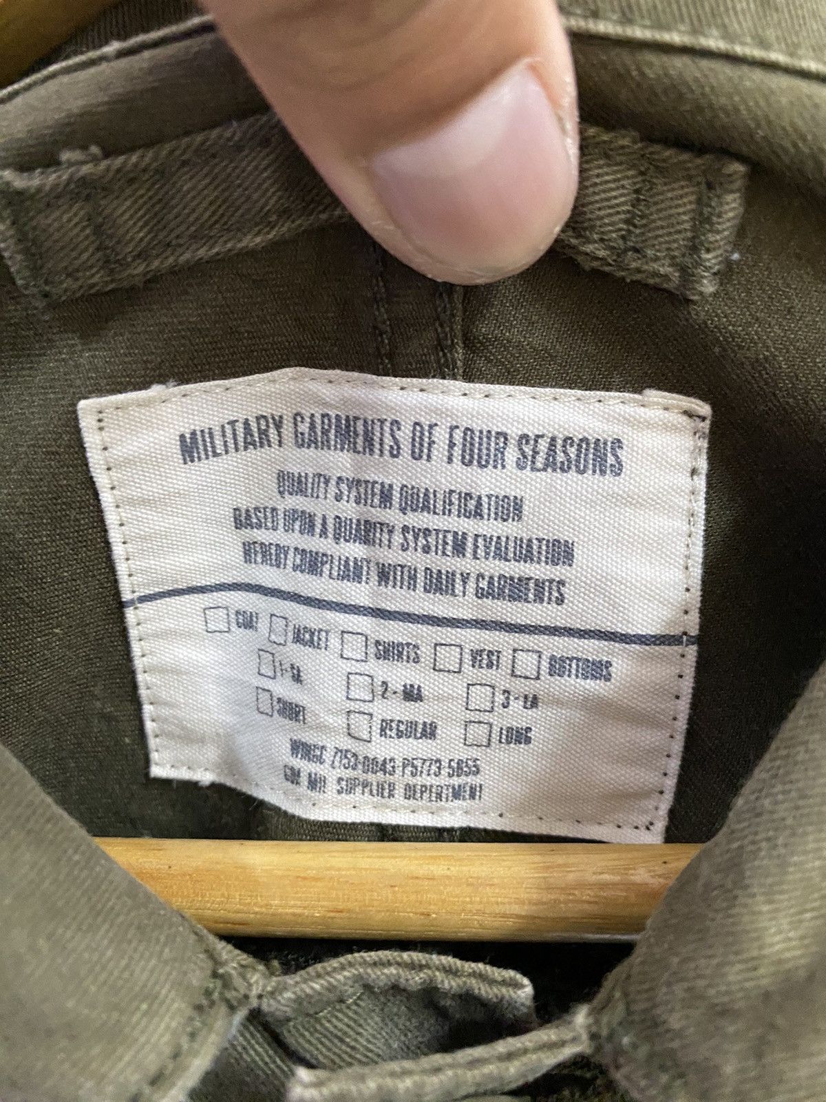 Vintage Vtg Military Shirt Button Up Size US M / EU 48-50 / 2 - 8 Thumbnail