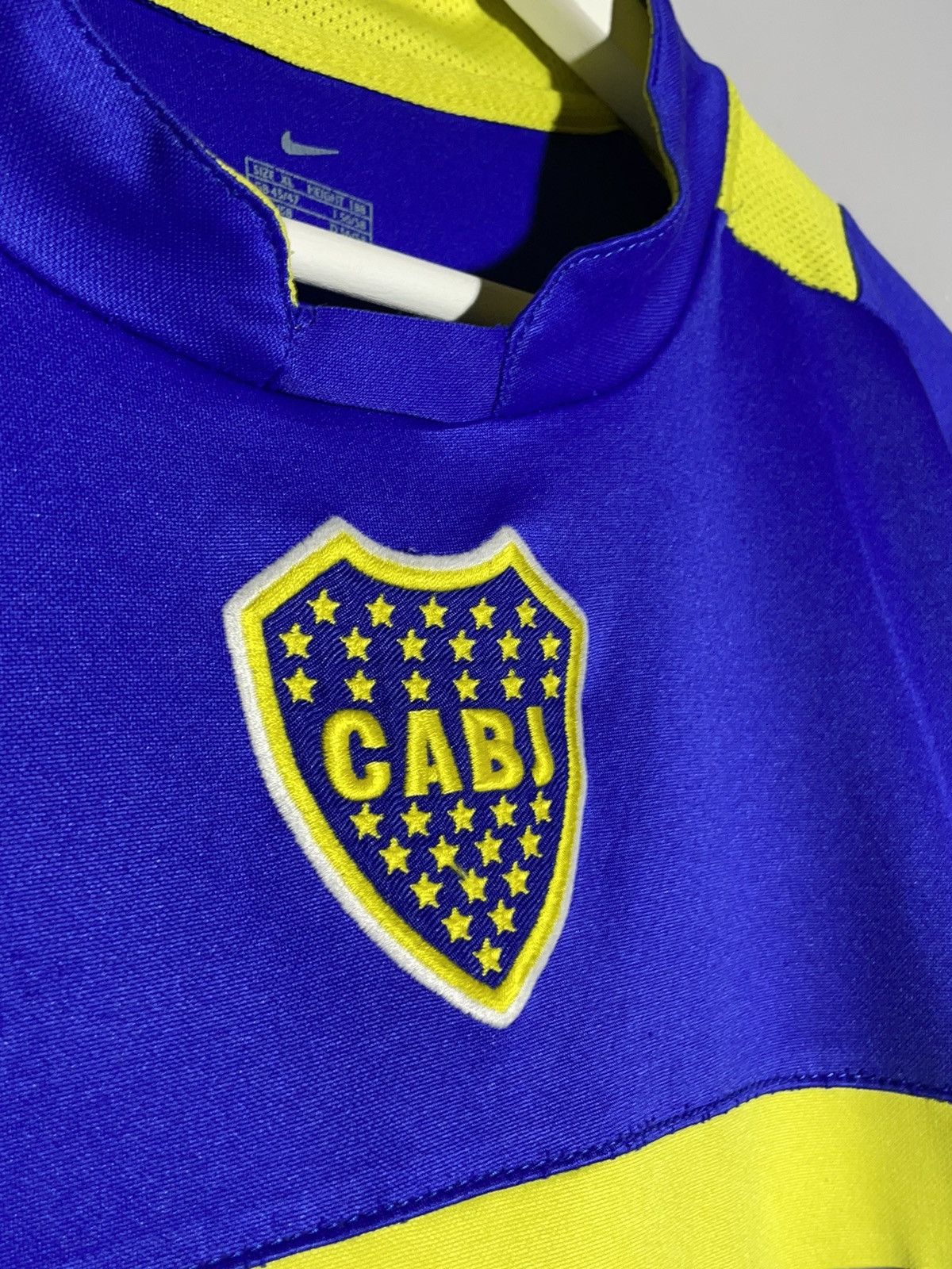 Nike Boca Juniors Nike 2004/05 Y2k Centre Logo Football Shirt Size US XL / EU 56 / 4 - 4 Thumbnail