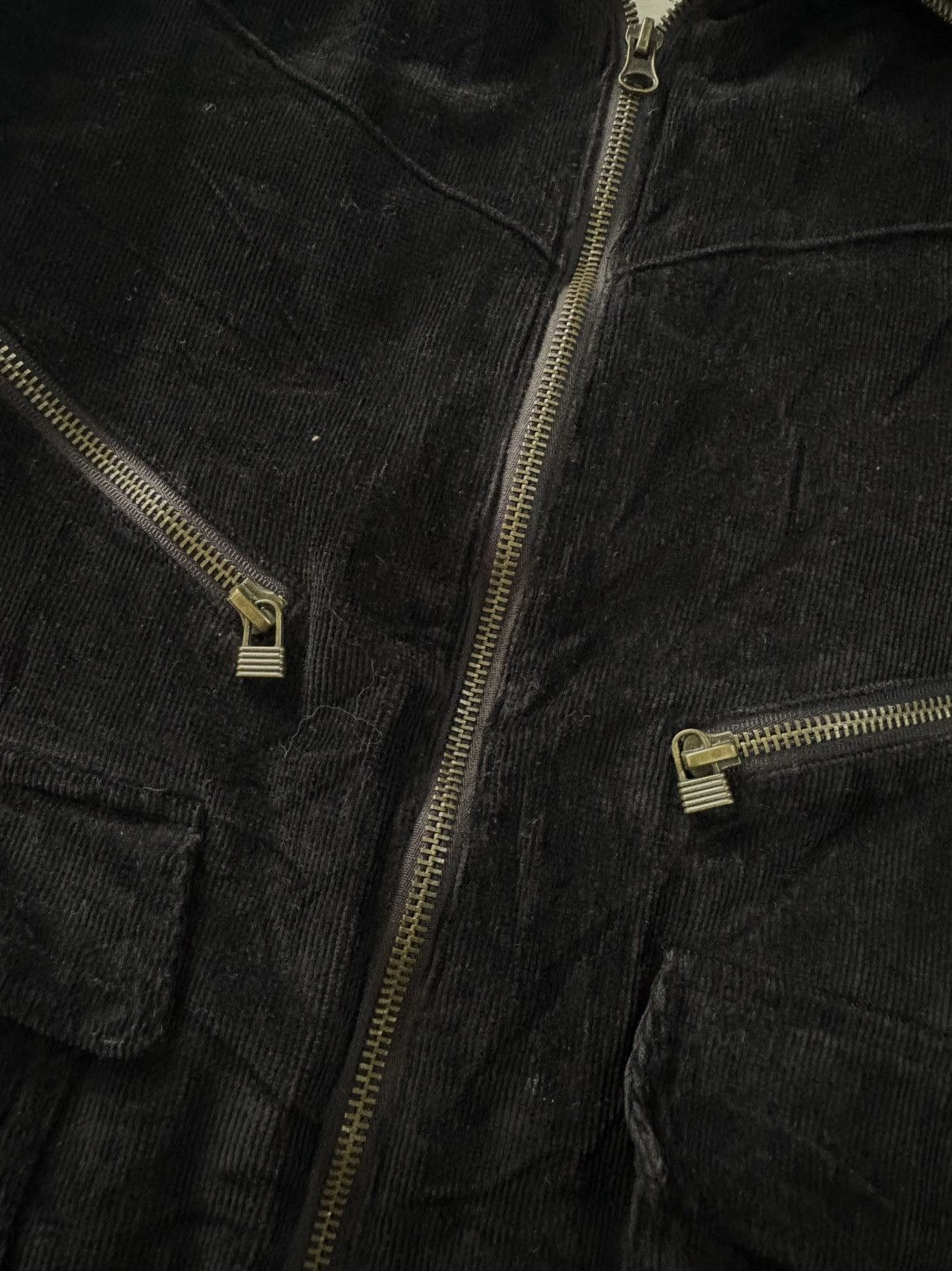14th Addiction AMP Manydope Corduroy Bomber Issey Miyake Patchwork Style Size US M / EU 48-50 / 2 - 7 Thumbnail