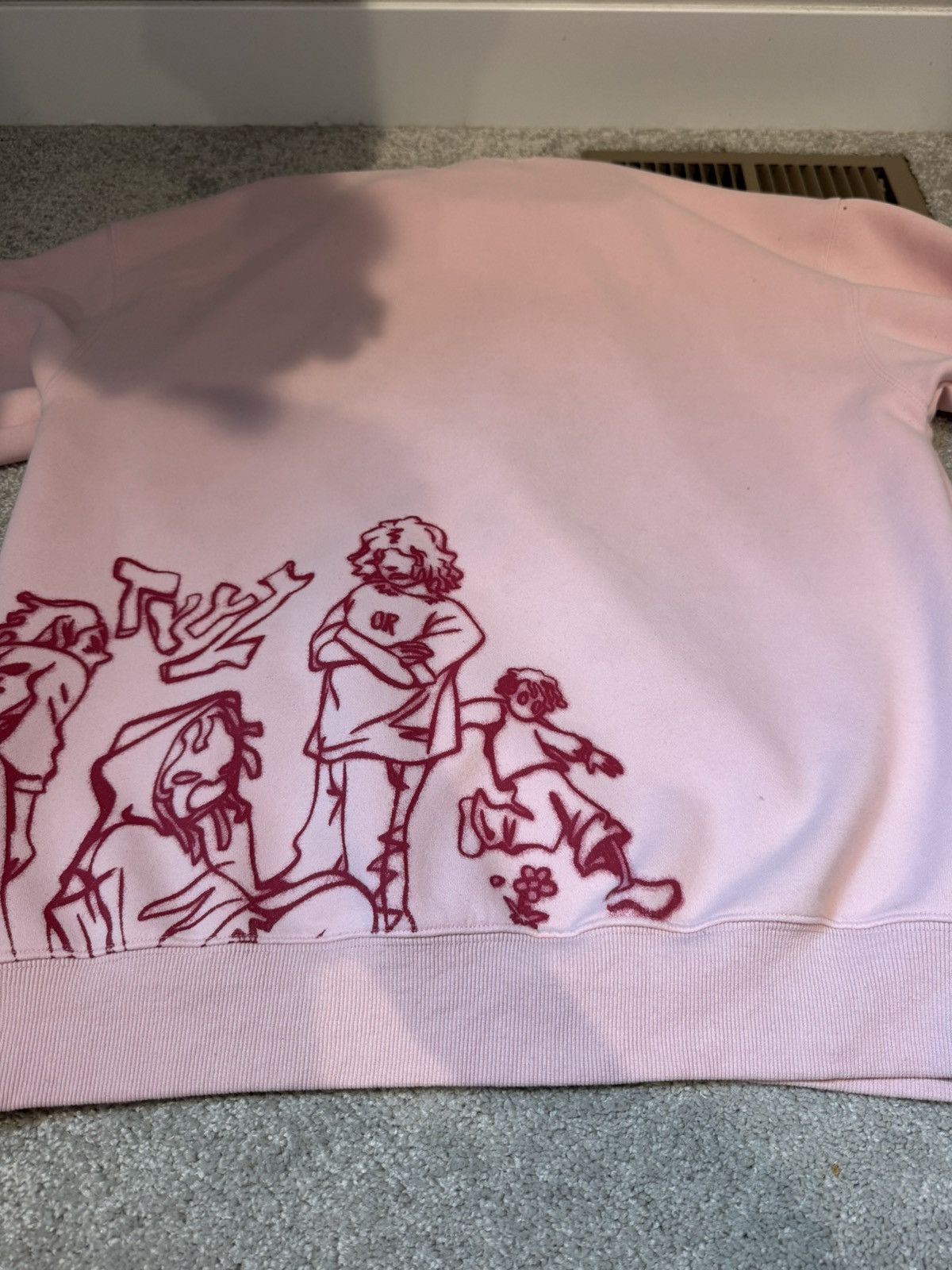 Other Y2K Pink hoodie Size US M / EU 48-50 / 2 - 2 Thumbnail
