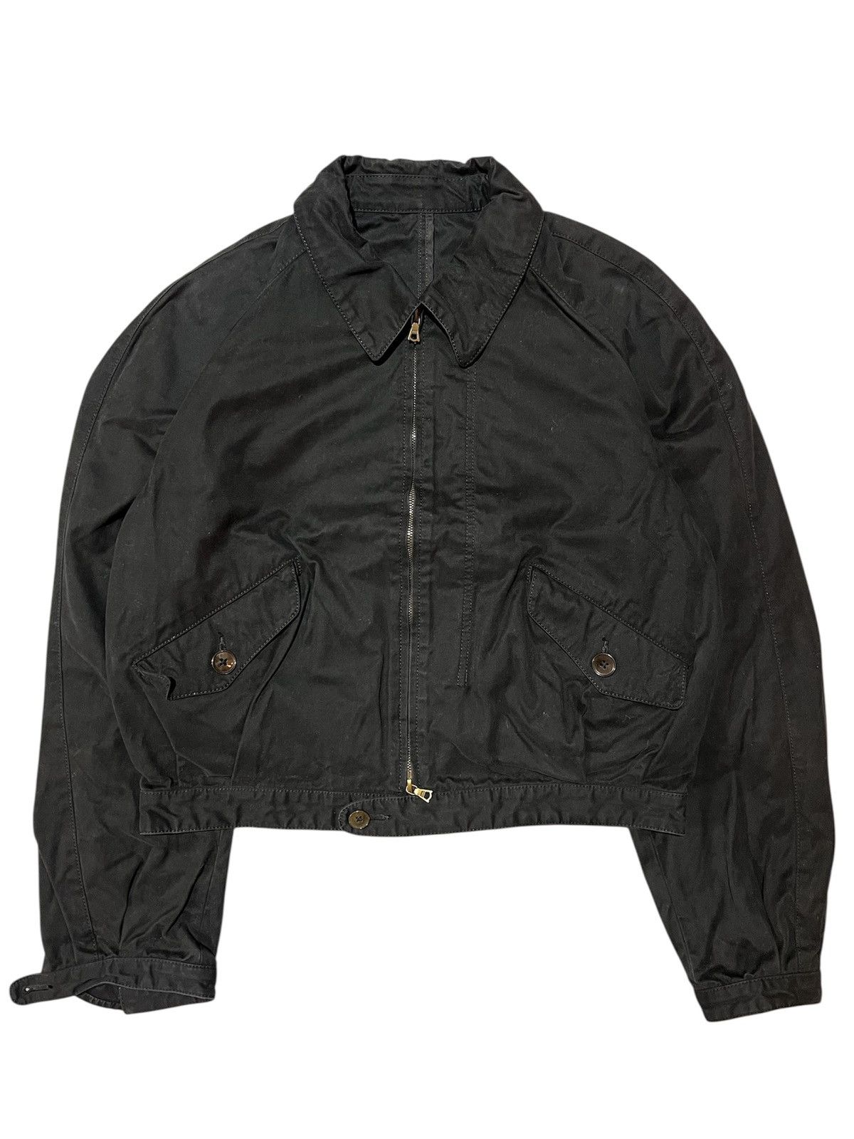 Barbour × TO KI TO Tokito X Barbour Wax Cropped Denim Jackets Size US M / EU 48-50 / 2 - 1 Thumbnail