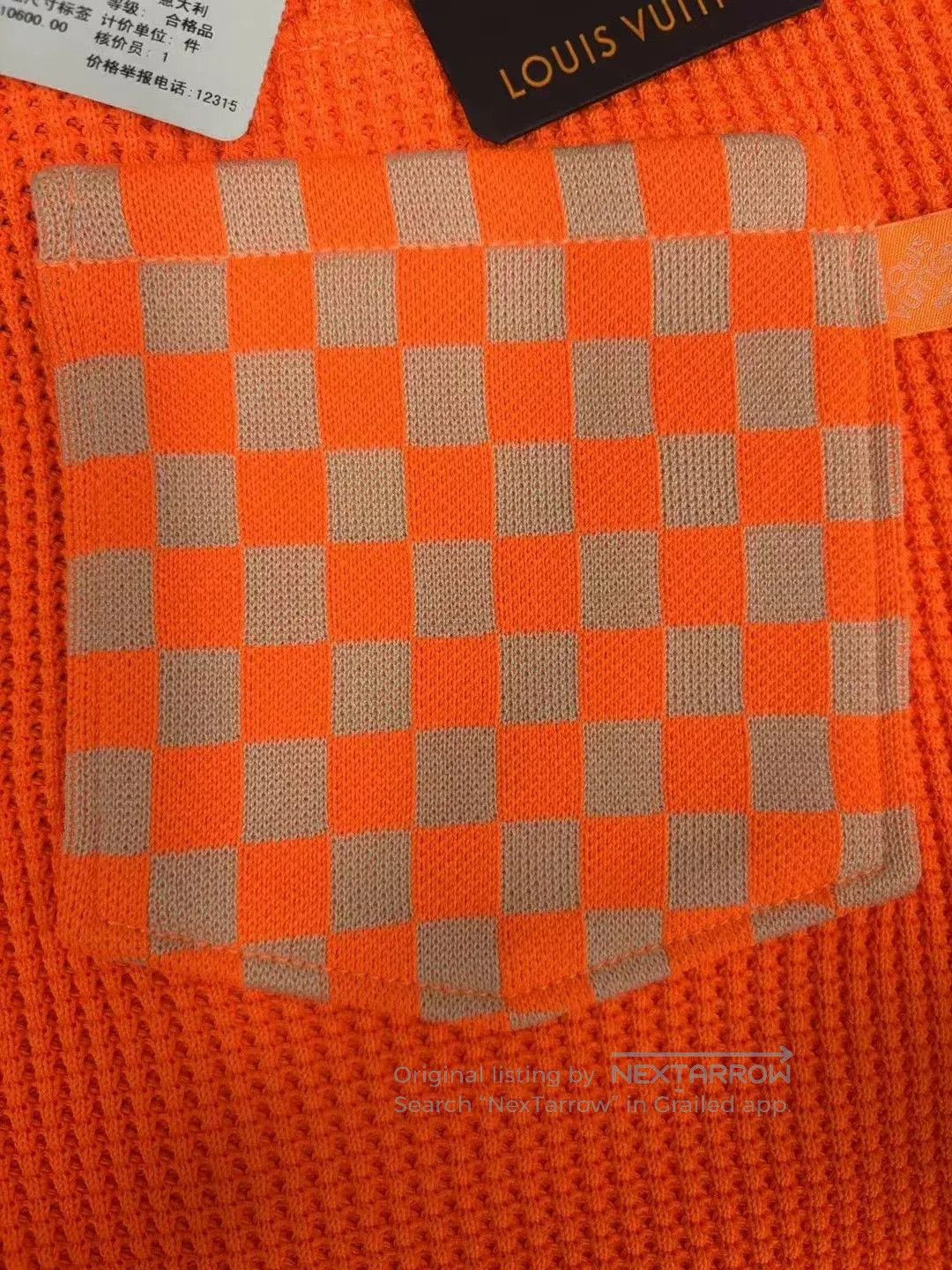 Louis Vuitton louis vuitton orange checkered shorts size M. Size US 30 / EU 46 - 3 Thumbnail