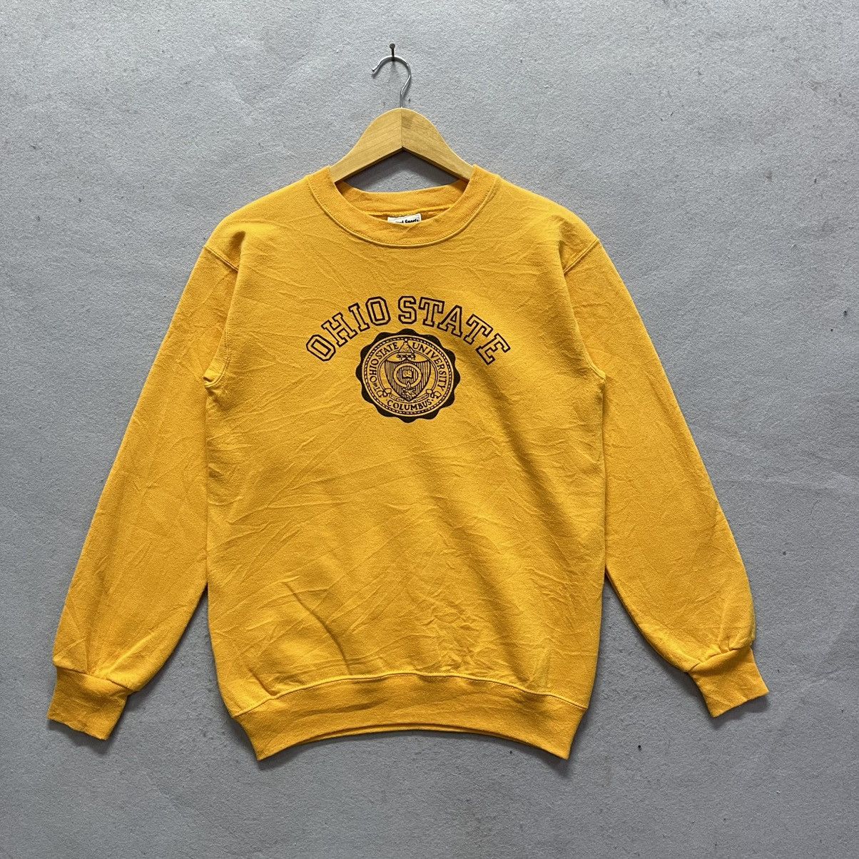 Vintage 90s Ohio State University Crewneck Sweatshirt (Made in USA) Size US S / EU 44-46 / 1 - 1 Thumbnail