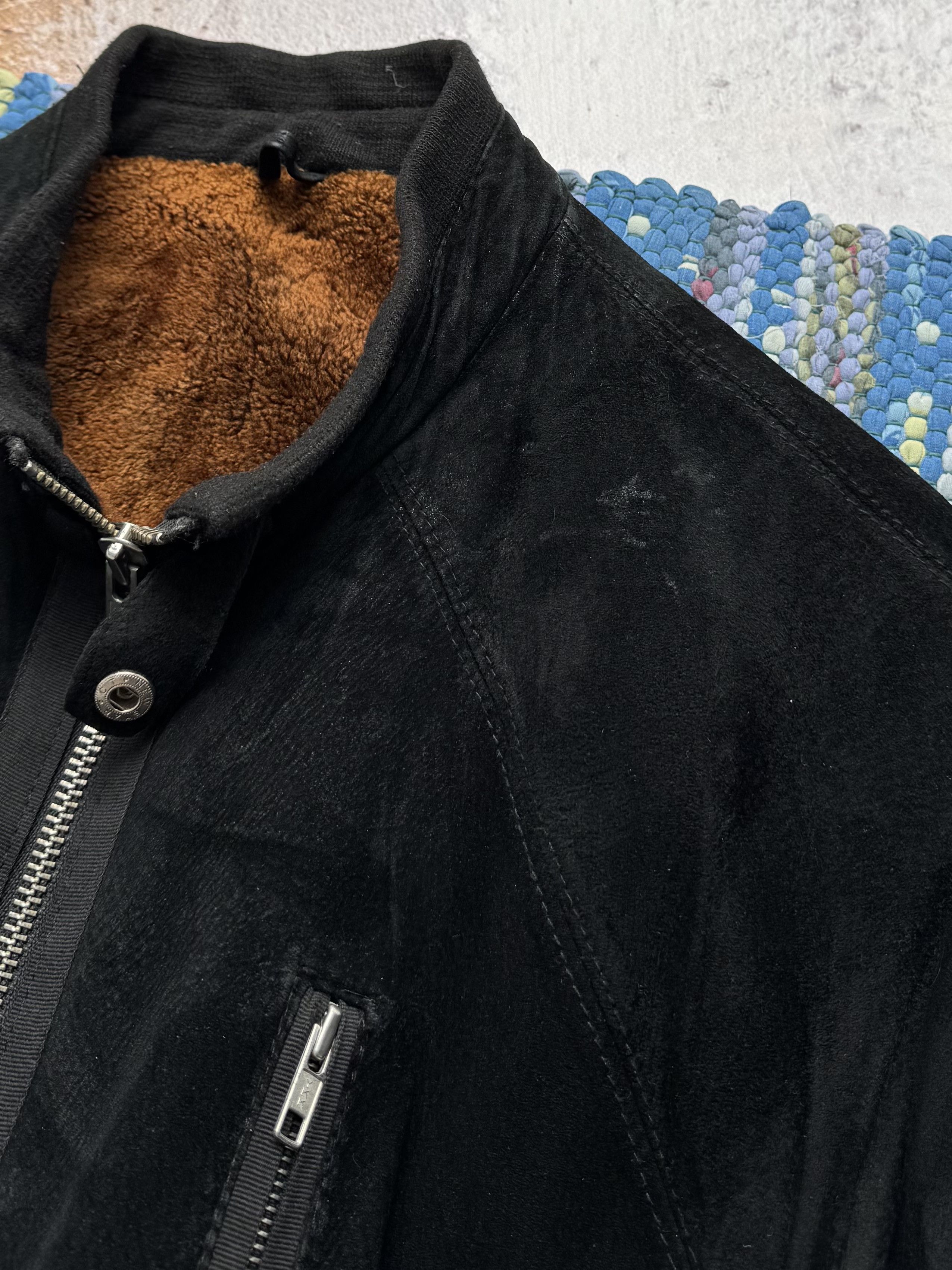Vintage Vintage Faded Real Suede Jacket A8(V1)D15 Size US L / EU 52-54 / 3 - 9 Thumbnail