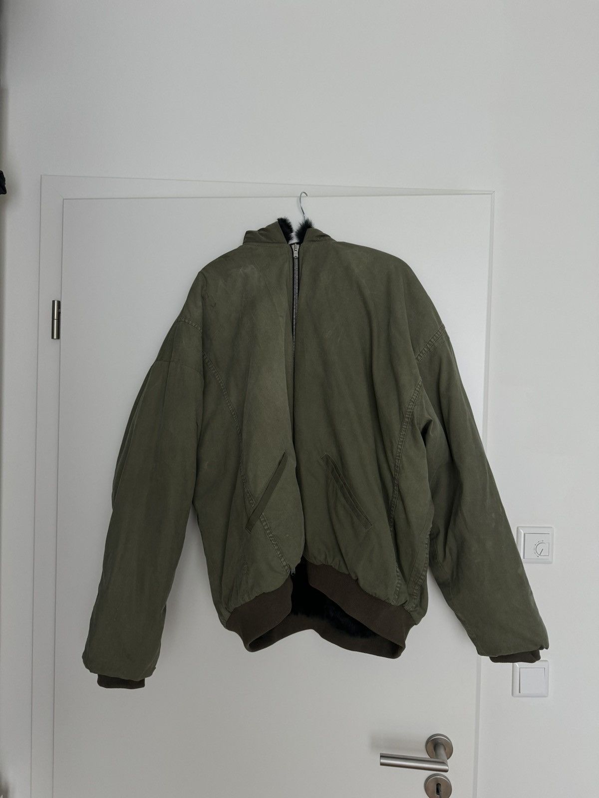 image of Fear Of God Bomber in Green, Men's (Size XL)
