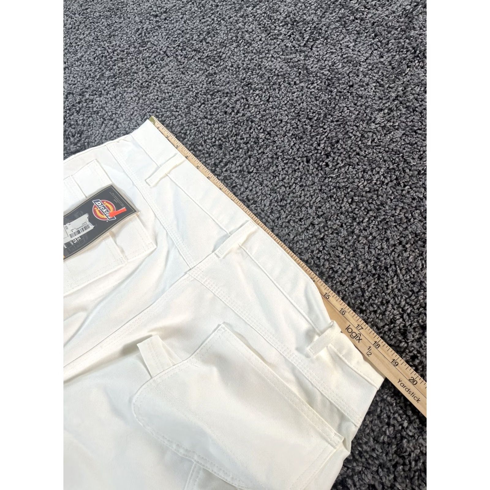 Dickies Dickies Pants Mens 38x30 White Double Knee Carpenter Canvas NWT Pants Mens Regular Straight 30 Inseam Canvas Workwear Outdoor Size US 38 / EU 54 - 4 Thumbnail