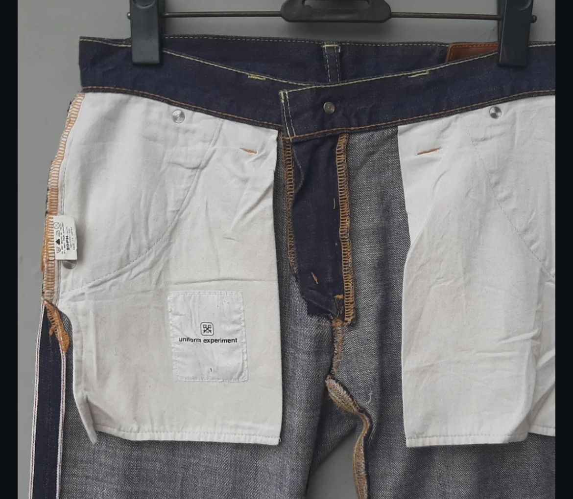 uniform experiment 2000s Uniform Experiment SOPH Selvedge Jeans Pants y2k Size US 30 / EU 46 - 8 Thumbnail