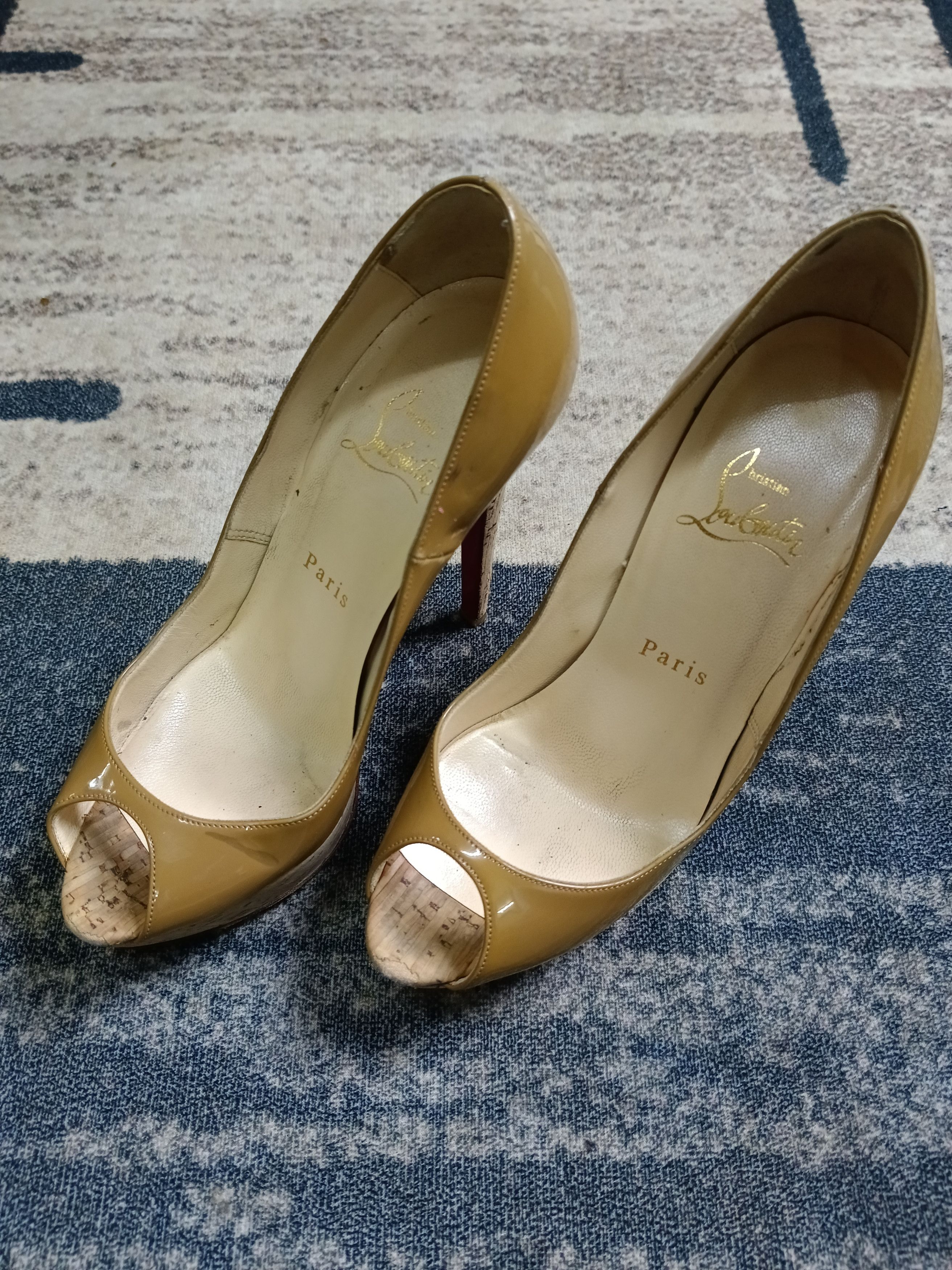 Christian Louboutin Christian Louboutin Banana 140 Pump Hills Size US 6.5 / IT 36.5 - 3 Thumbnail