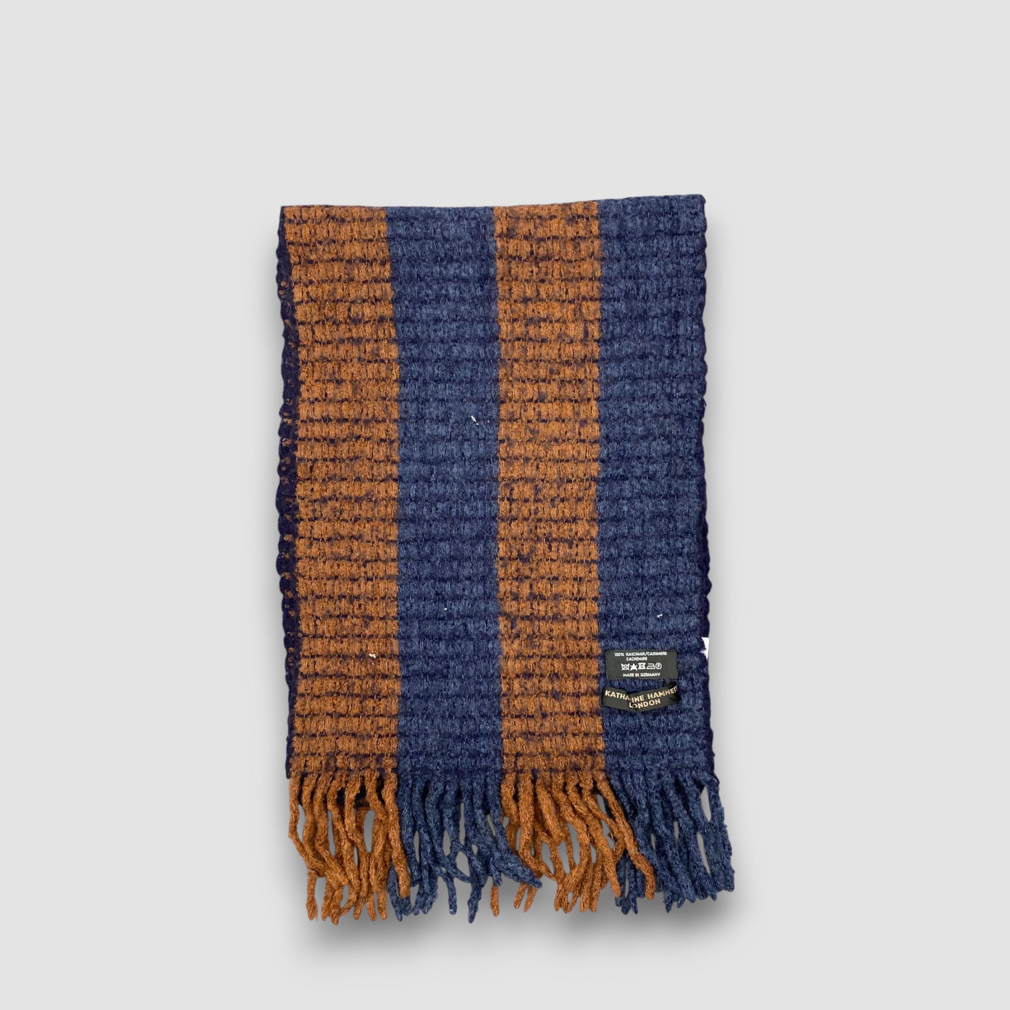 Katharine Hamnett London Vintage Katherine Hamnett Scarf Muffler Wool Scarves Size ONE SIZE - 3 Thumbnail