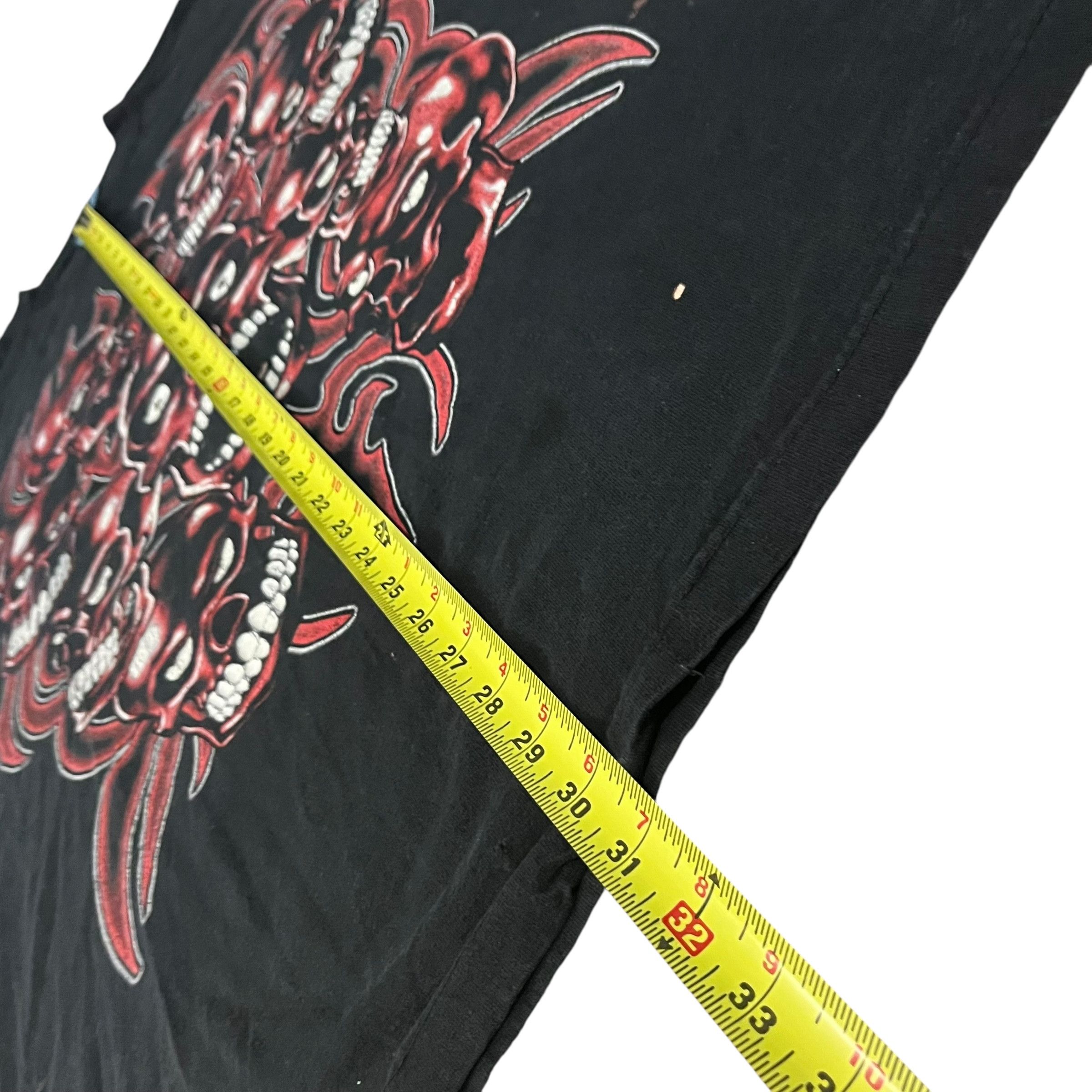 Vintage VINTAGE Skull Pile T Shirt 4XL y2k Size US XXL / EU 58 / 5 - 4 Thumbnail
