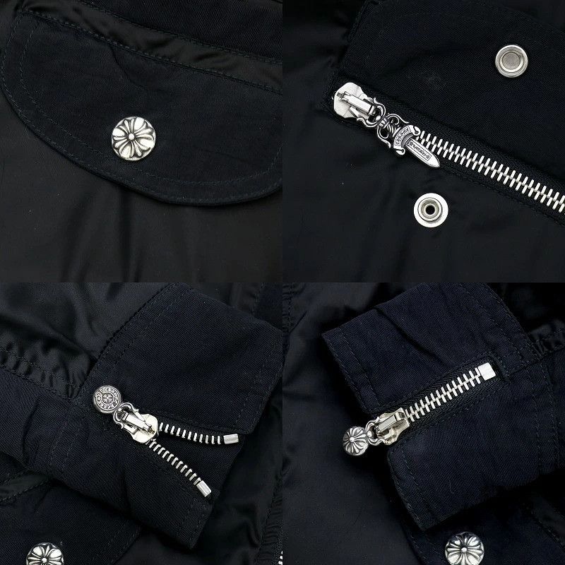 Chrome Hearts Chrome Hearts MA-1 Bomber Jacket Size US S / EU 44-46 / 1 - 4 Thumbnail