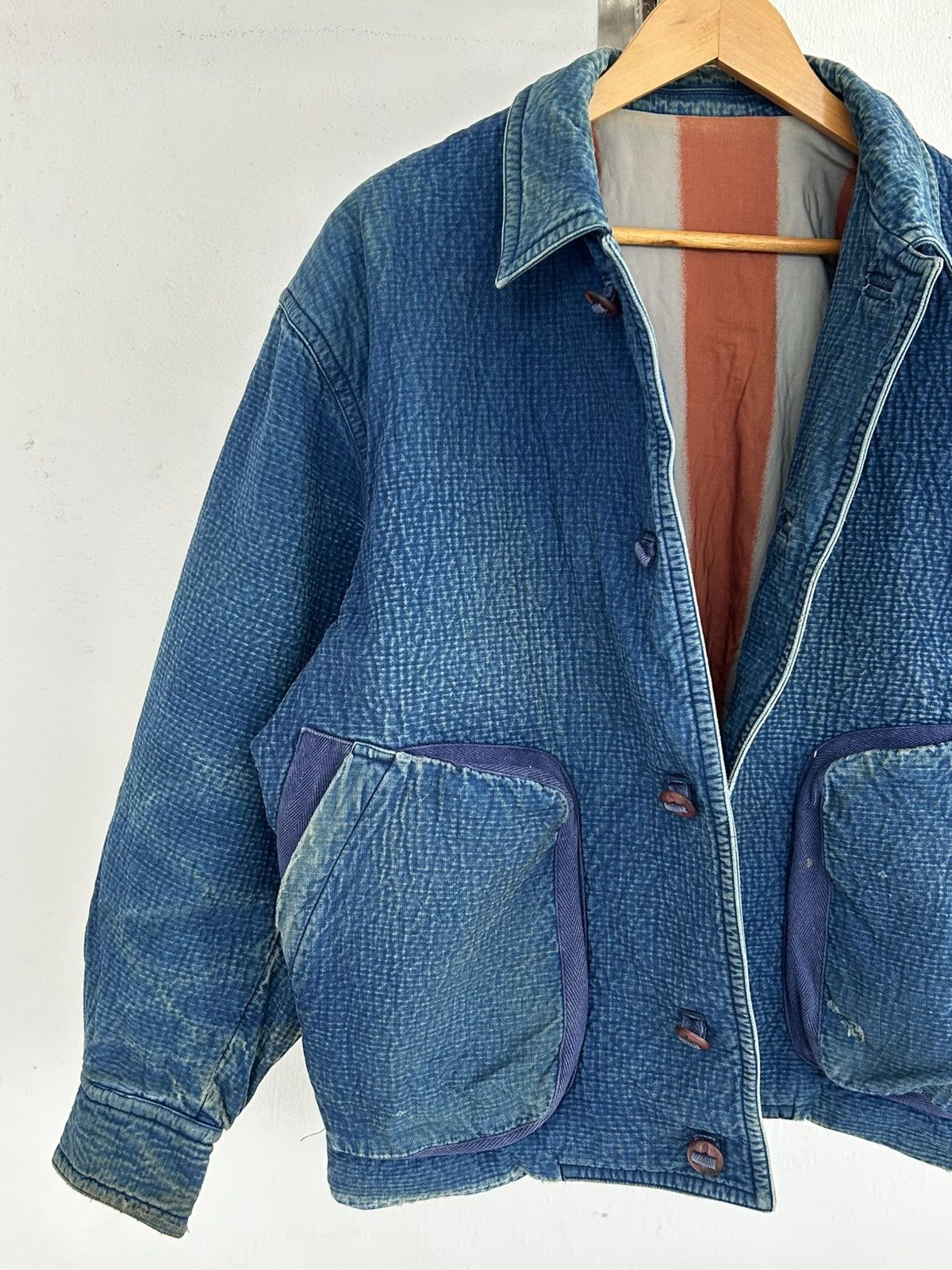 Issey Miyake Net 80’s Issey Miyake Man Jacket Distress Size US L / EU 52-54 / 3 - 6 Thumbnail