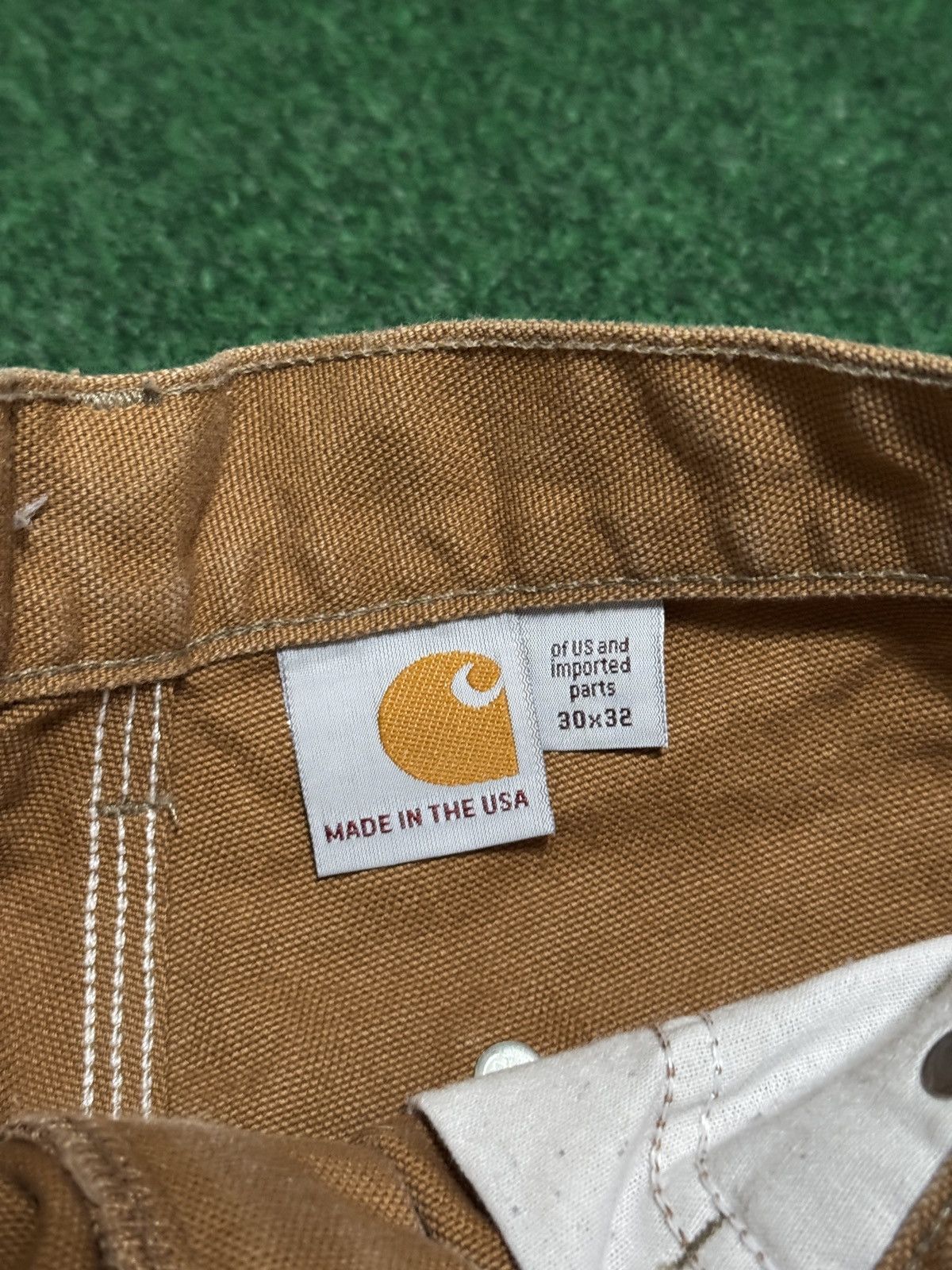 Other Carhartt Double Knee 30x32 Carpenter Canvas Work Wear Pants Size US 30 / EU 46 - 3 Thumbnail
