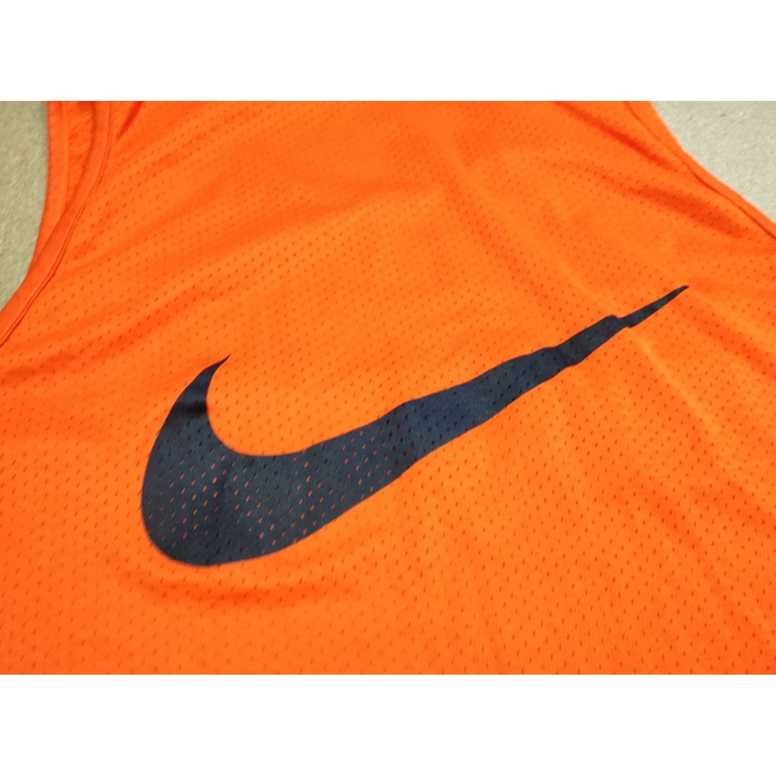 Nike Nike Tank Top Mens One Size Vintage 80s Neon Orange Sleveless Shirt Adults XS-XL? Size US M / EU 48-50 / 2 - 3 Thumbnail