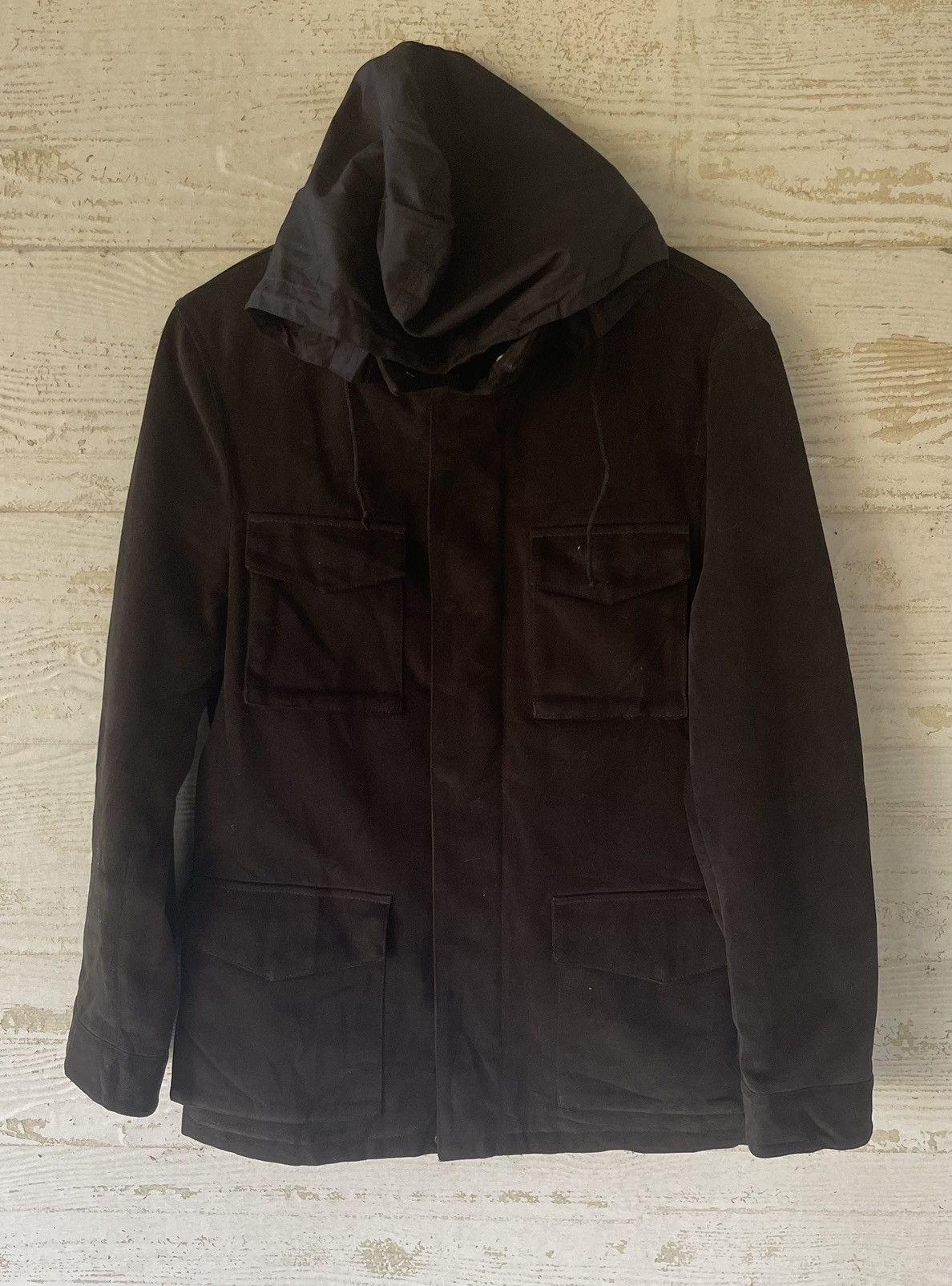 Calvin Klein CALVIN KLEIN JACKET HOODED VELVET Size US S / EU 44-46 / 1 - 1 Thumbnail