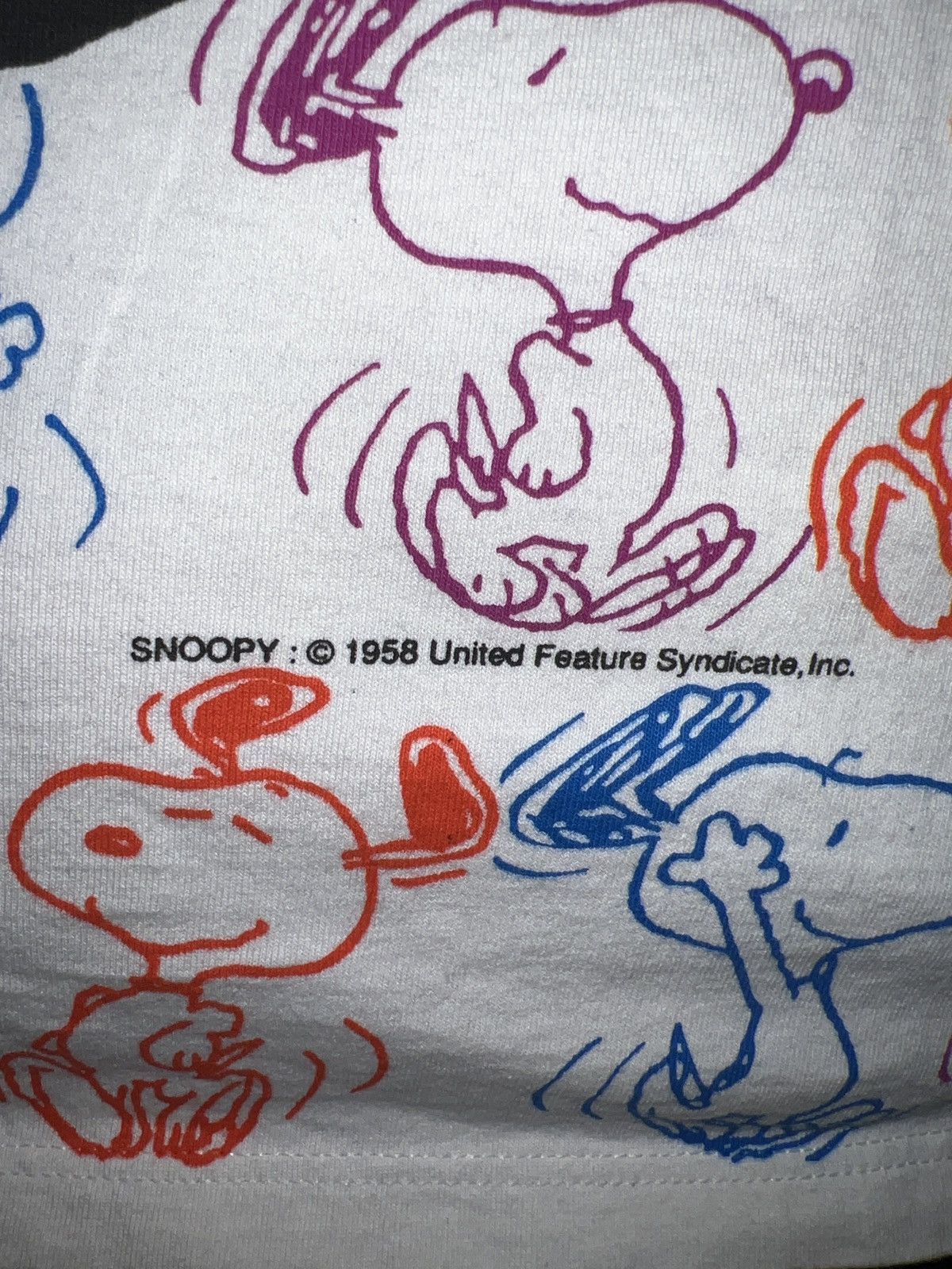 Peanuts Peanuts Snoopy United Feature Syndicate All-Over Tee Size US L / EU 52-54 / 3 - 3 Thumbnail