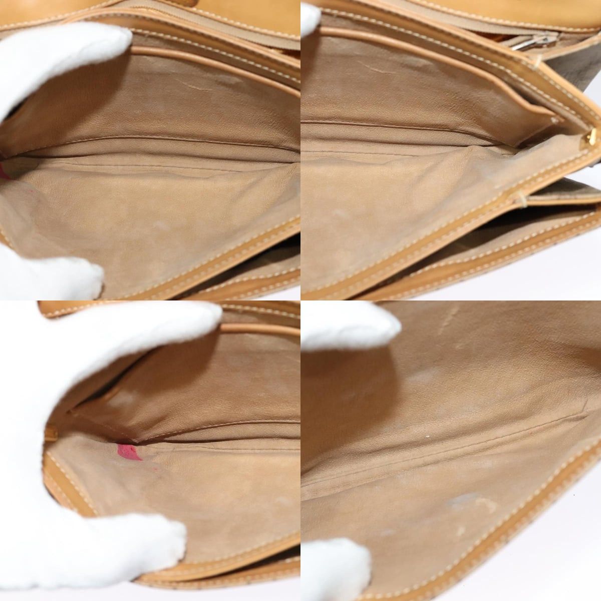 Gucci GUCCI Micro GG Supreme Shoulder Bag Pvc Beige Gold 001 406 Size ONE SIZE - 12 Thumbnail