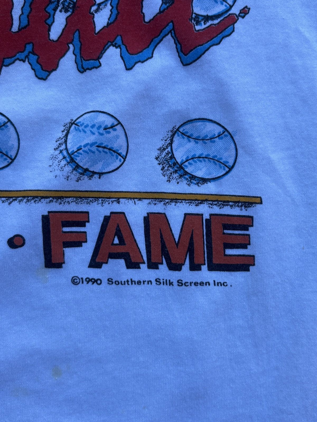 Cooperstown Collection 1990 Hanes Cooperstown Baseball Hall of Fame T-Shirt Size XL Size US XL / EU 56 / 4 - 5 Thumbnail