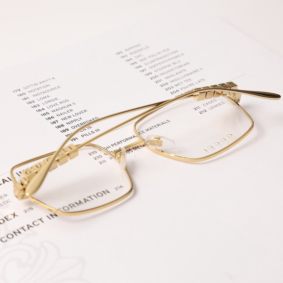 Gucci GUCCI GG1434O GLASSES Size ONE SIZE - 9 Thumbnail