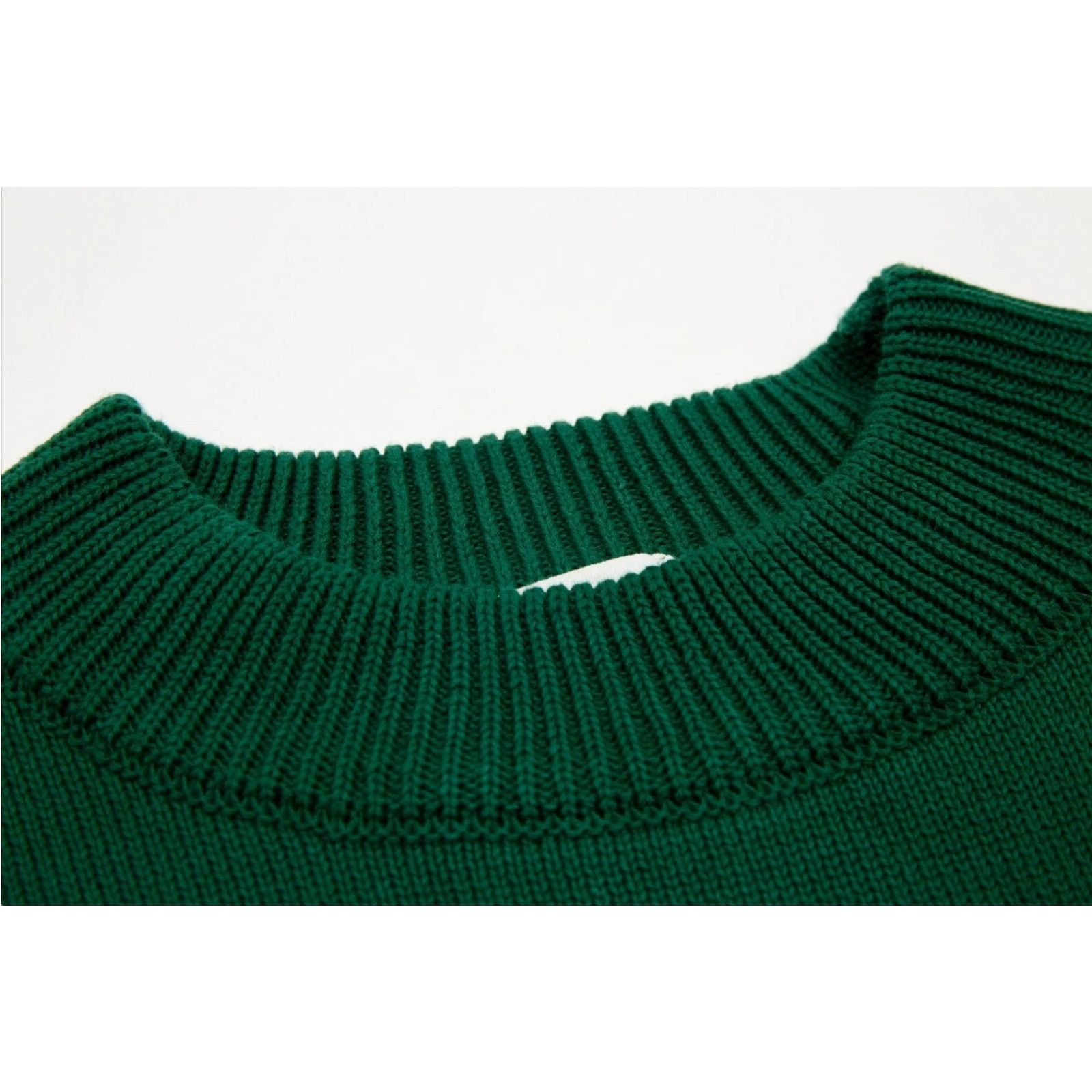 AMI AMI Alexandre Mattiussi Green Oversize Ami De Coeur Sweater Size US L / EU 52-54 / 3 - 7 Thumbnail