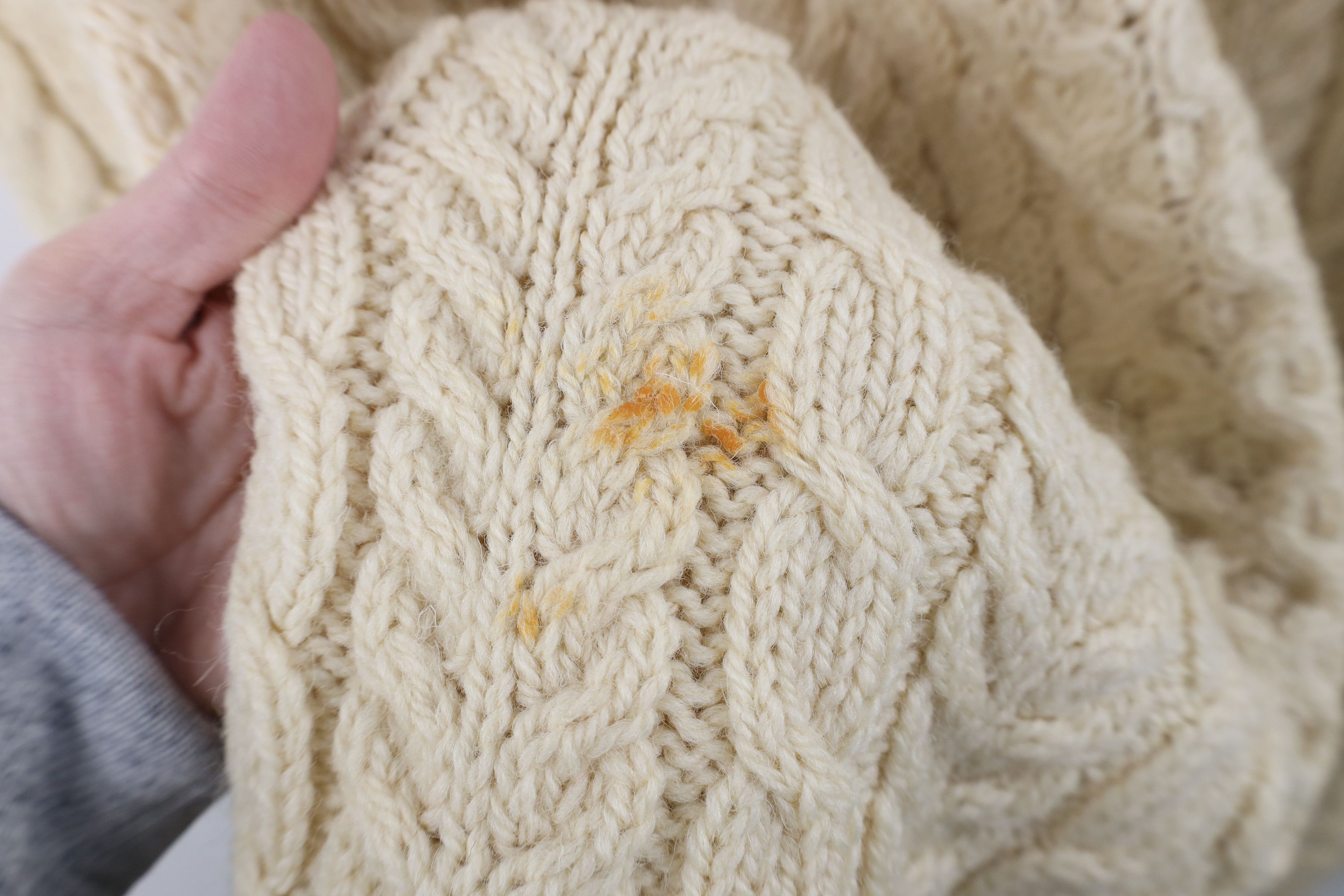 L.L. Bean Vintage 90s LL Bean Fisherman Cable Knit Cardigan Sweater Size US L / EU 52-54 / 3 - 4 Thumbnail
