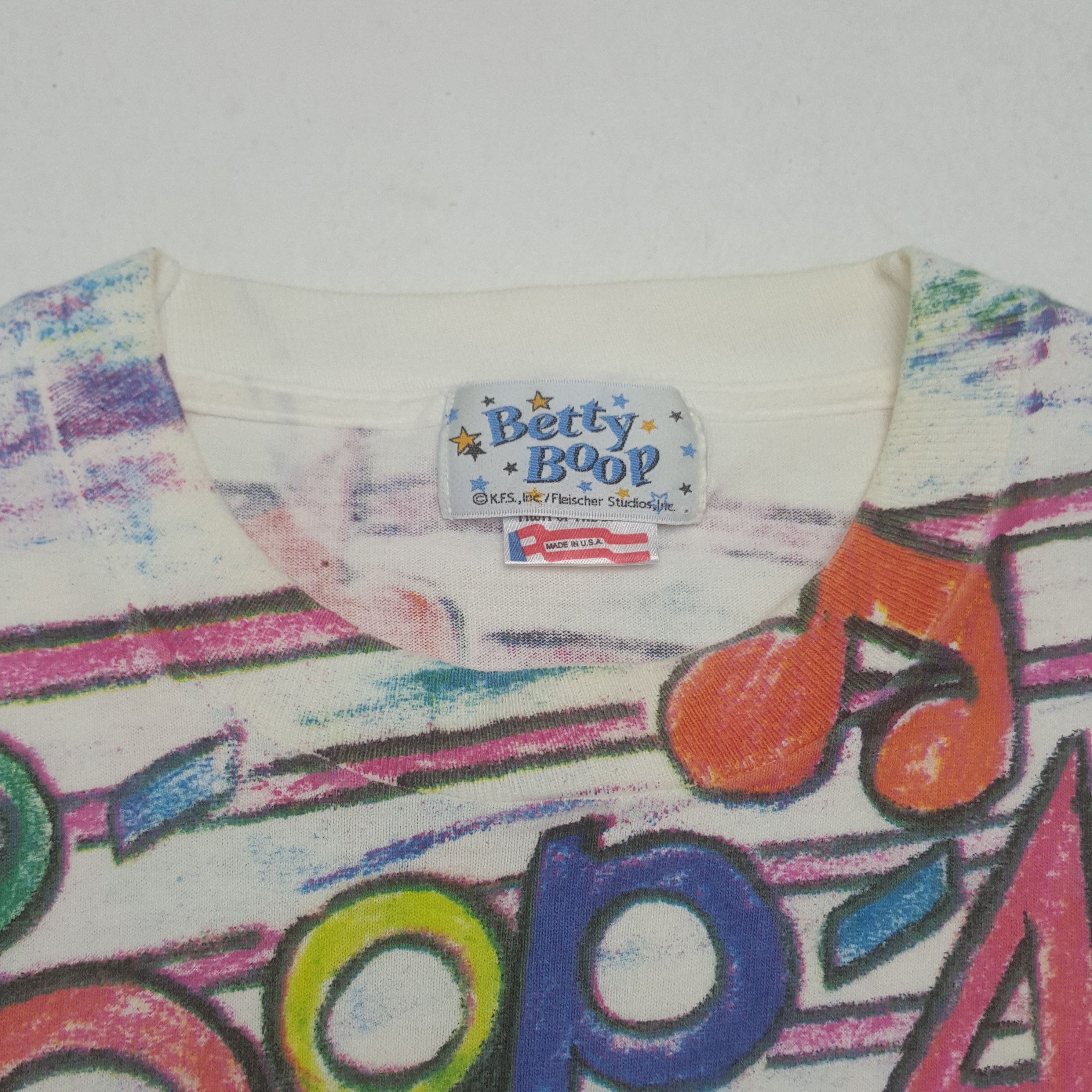 Cartoon Network × Vintage Vintage Betty Boop Cartoon Character Tshirt Size US M / EU 48-50 / 2 - 8 Thumbnail