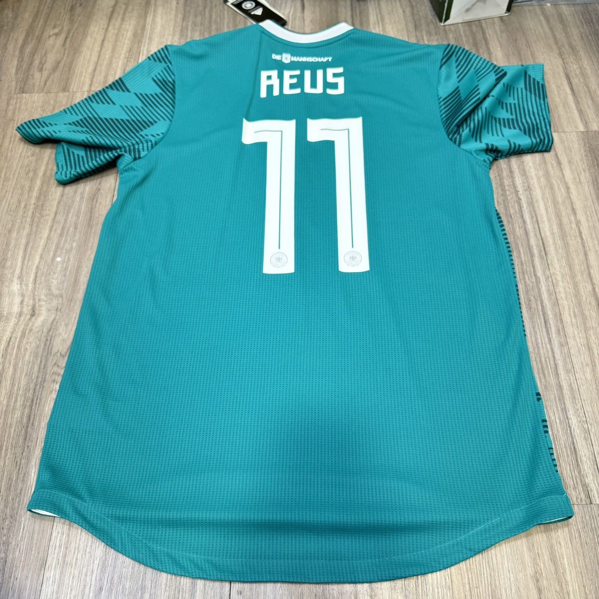 Adidas Germany 18/19 player issue away shirt #11 Reus (Bnwt) Size US L / EU 52-54 / 3 - 2 Thumbnail