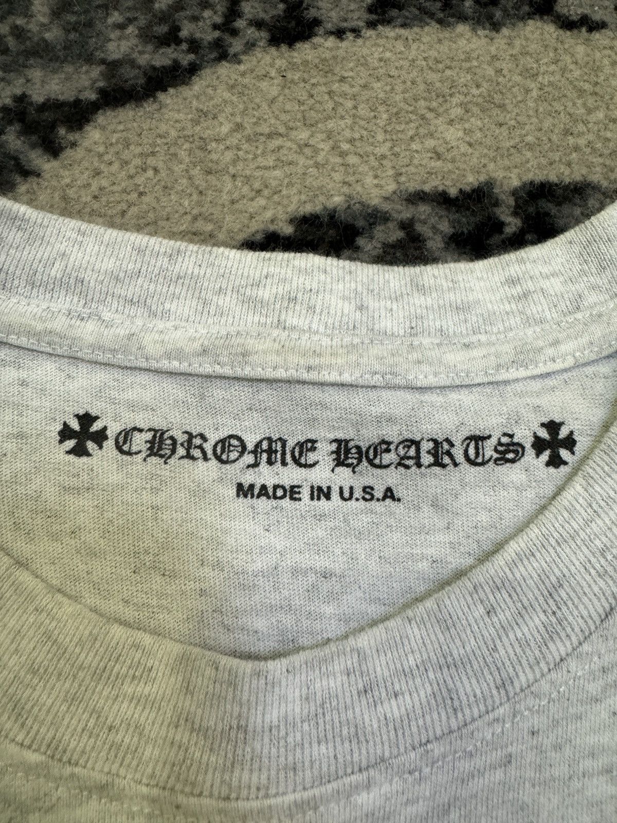 Chrome Hearts × Matty Boy Chrome Hearts Matty Boy Brain Grey Shirt Size XL Size US XL / EU 56 / 4 - 4 Thumbnail
