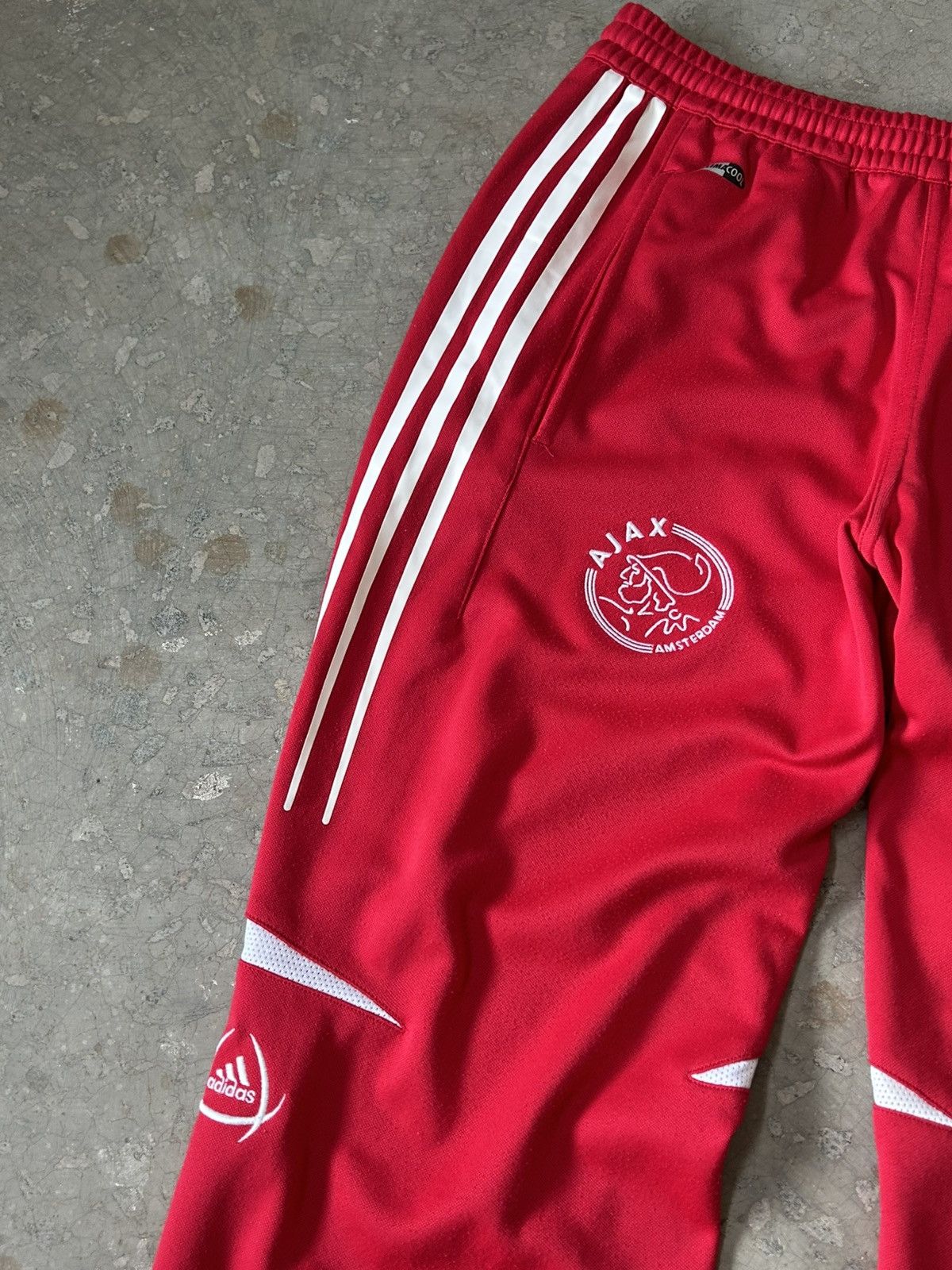 Adidas Vintage Adidas Ajax Football Tracksuit Pants 2004 Size US 32 / EU 48 - 3 Thumbnail