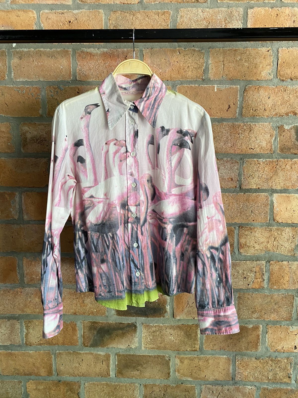 Paul Smith paul smith flamingo printed shirt Size ONE SIZE - 1 Thumbnail